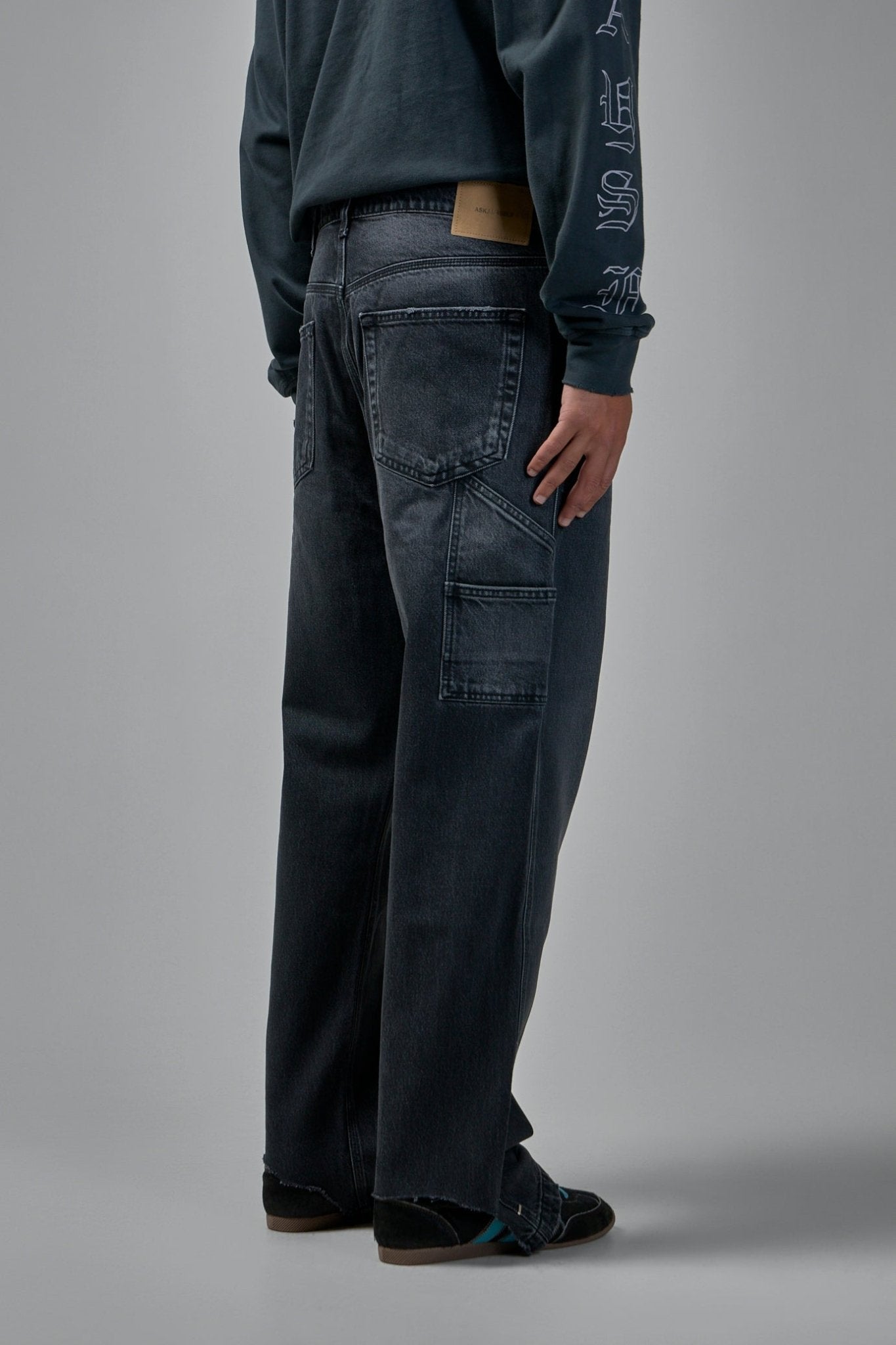 Askyurself - Phrase Work Zip Denim - LABELS