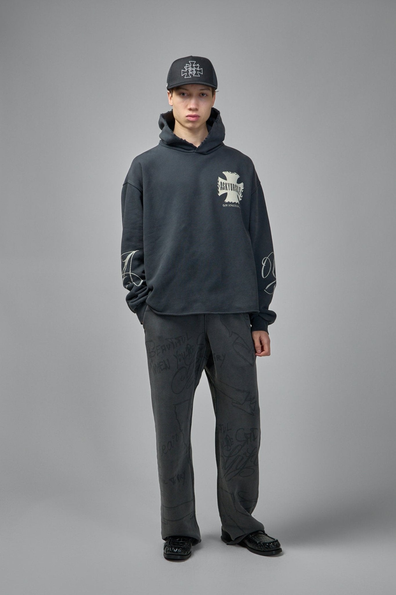 Askyurself - Raw Ay Cross Hoodie - LABELS