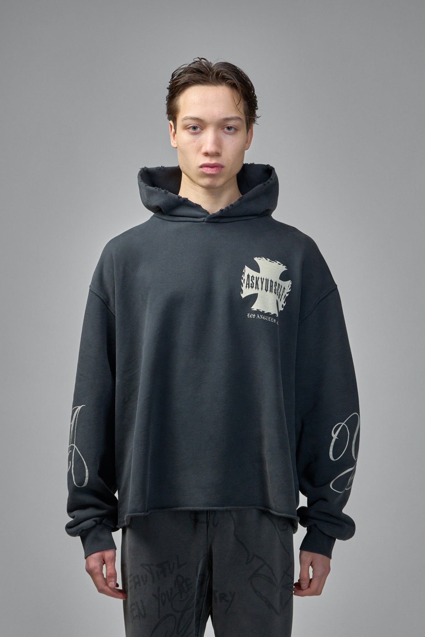 Askyurself - Raw Ay Cross Hoodie - LABELS