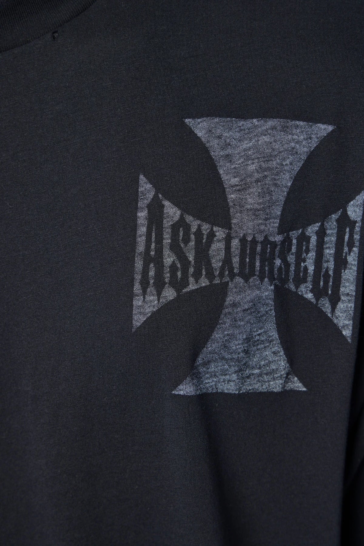Askyurself Rider Cross Summer T fabric texture detail shot