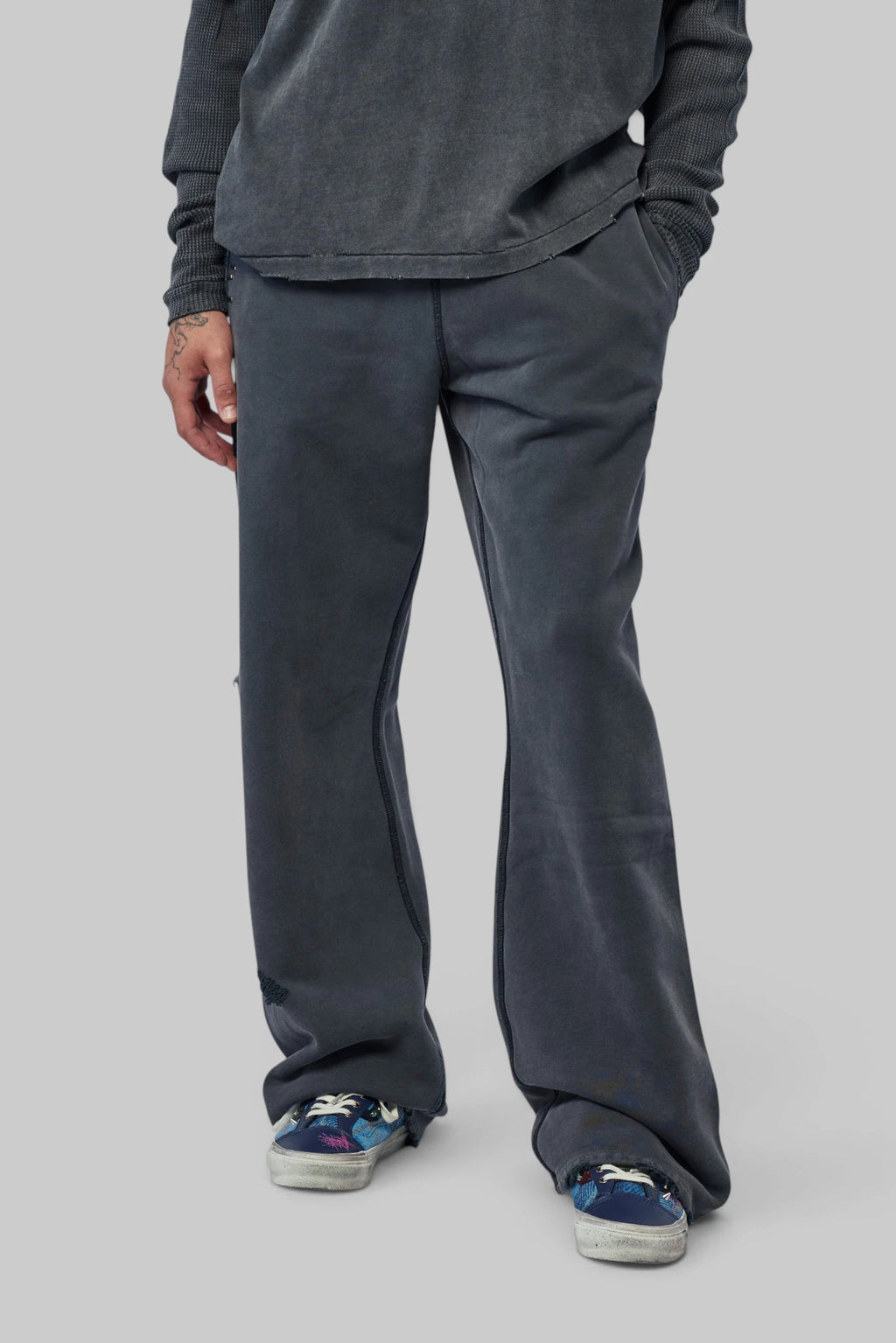 Askyurself - Ripped Vintage Baggy Jogger - LABELS