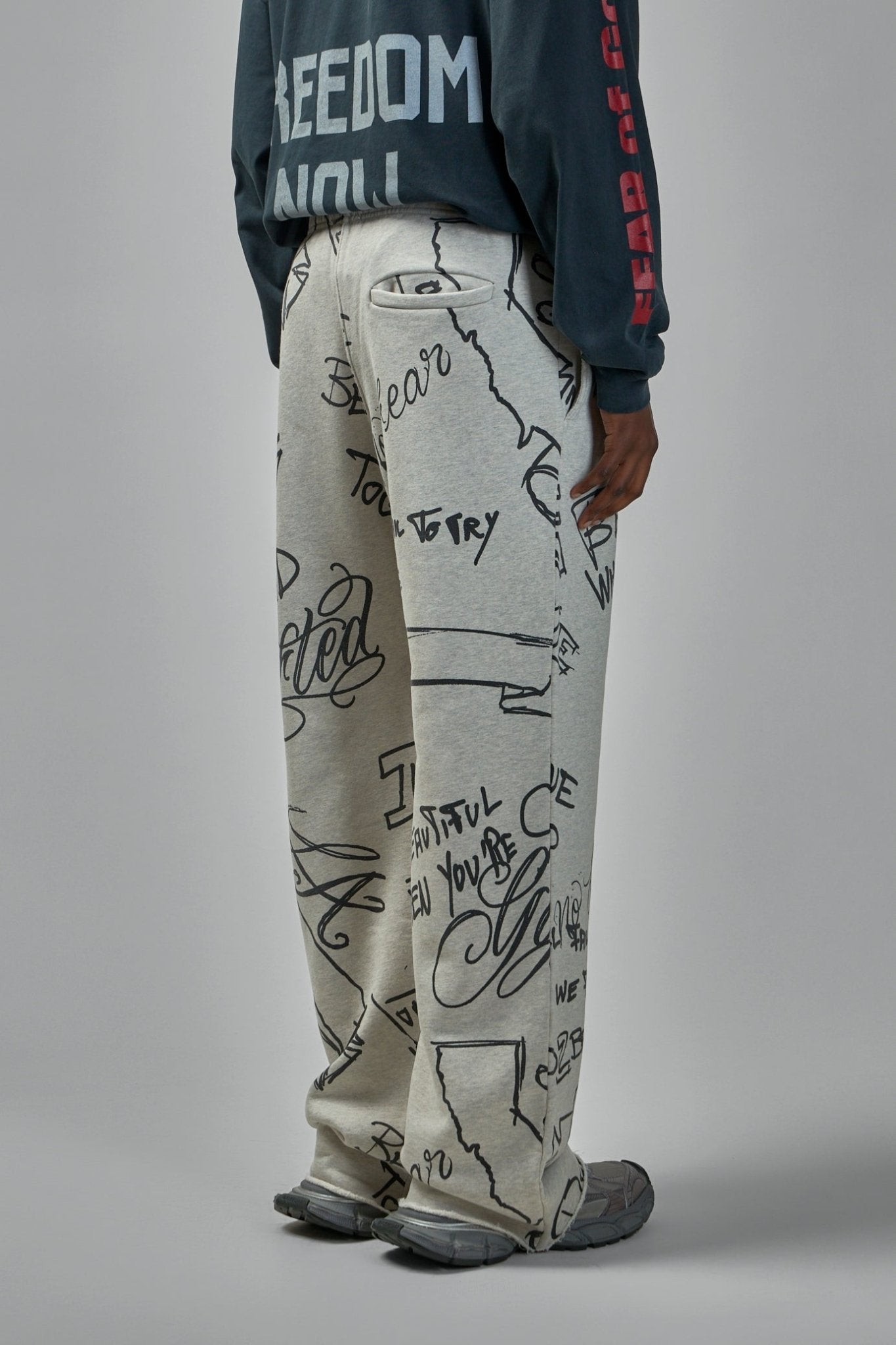 Askyurself - Scribble Vintage Jogger - LABELS