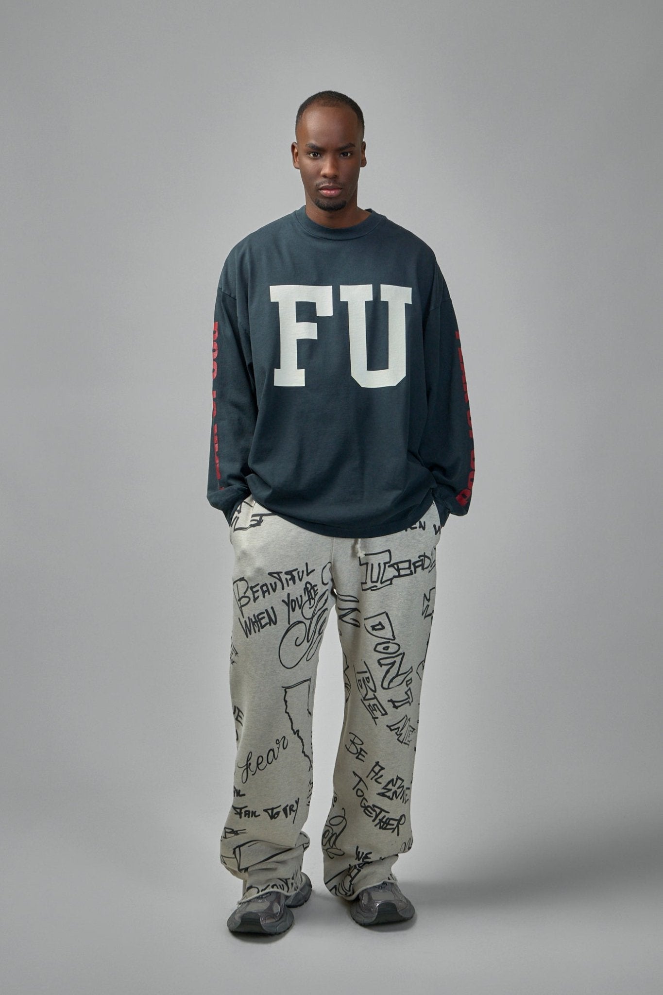 Askyurself - Scribble Vintage Jogger - LABELS