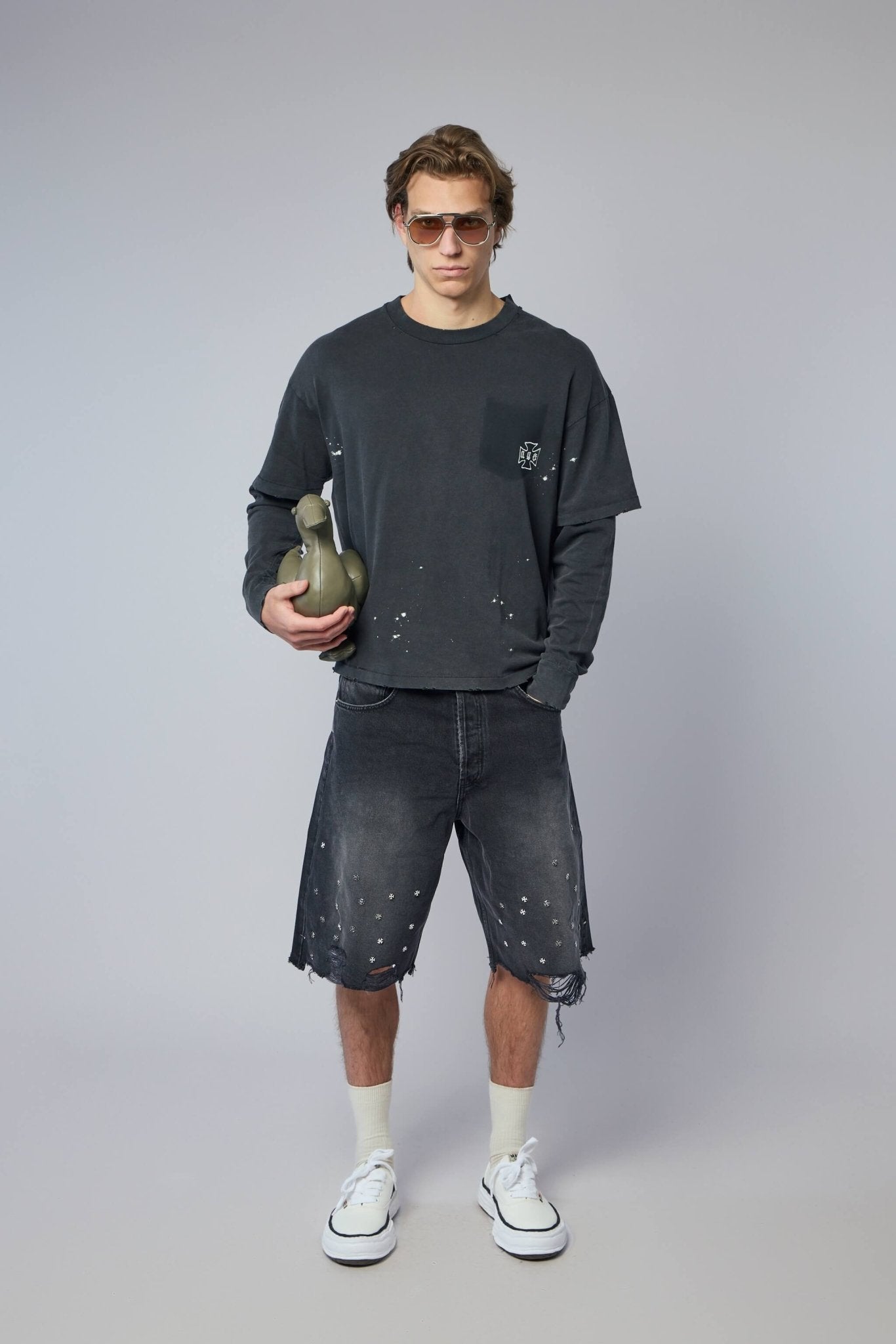 Askyurself - Stained Pocket Ls - LABELS