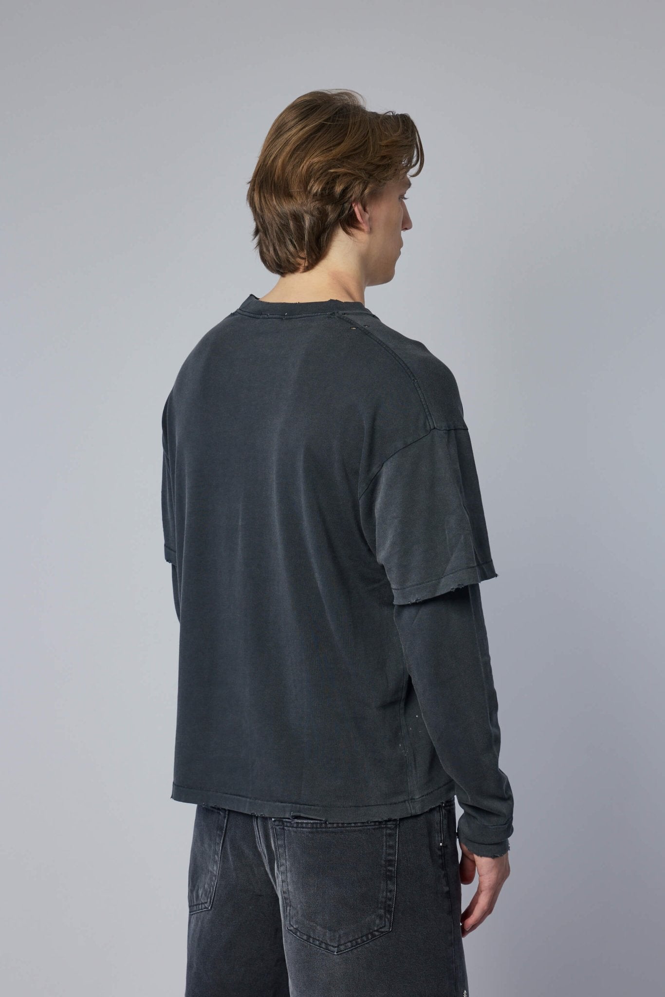 Askyurself T-Shirts - Stained Pocket Long Sleeve – LABELS