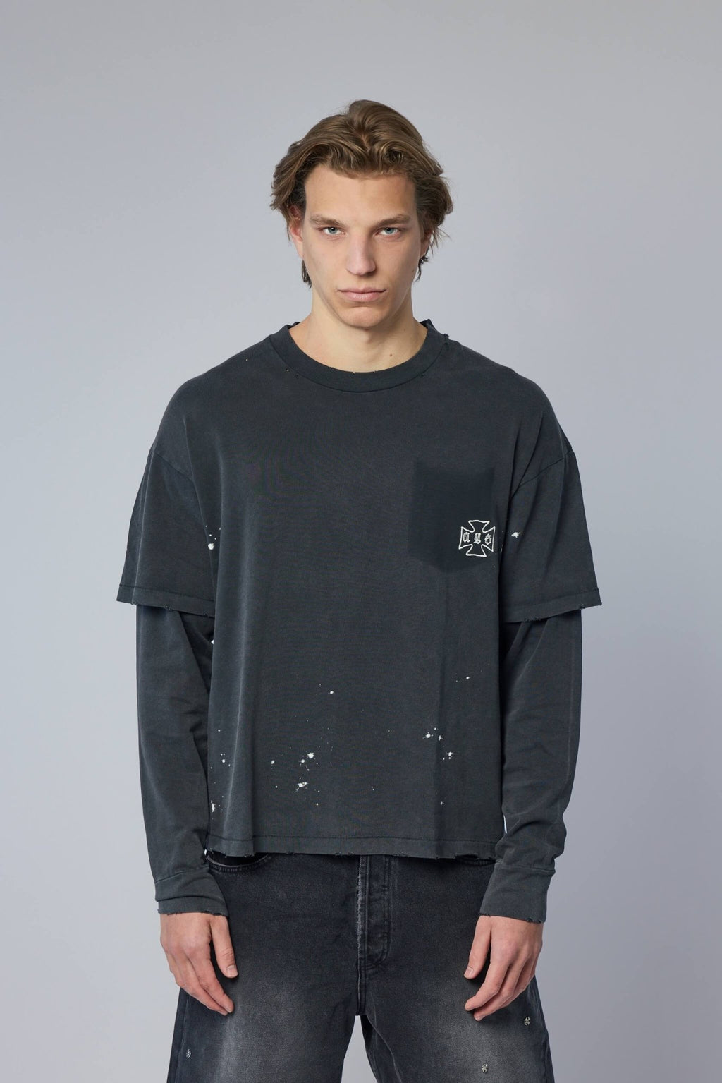 Askyurself - Stained Pocket Ls - LABELS