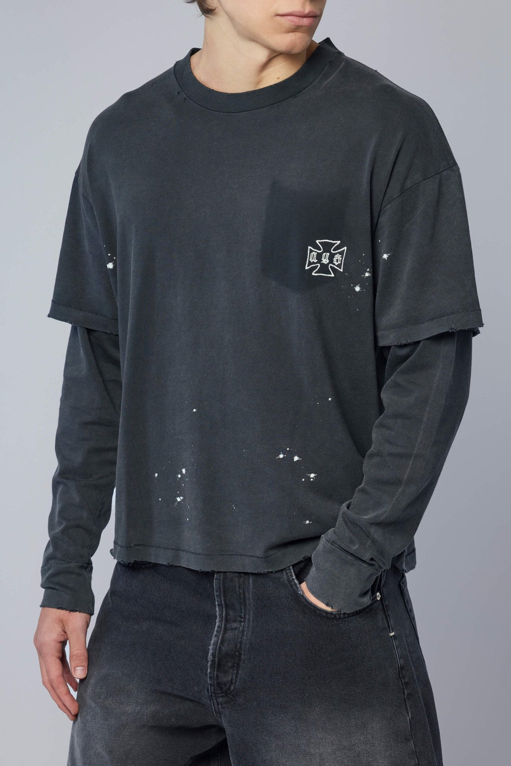 Askyurself - Stained Pocket Ls - LABELS