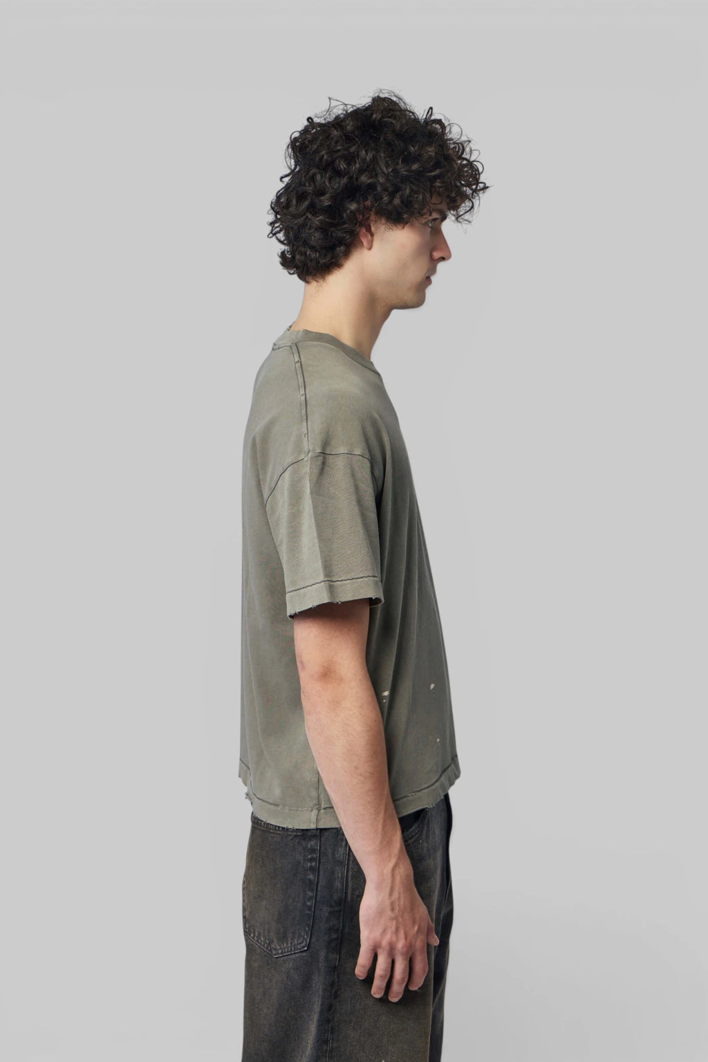 Askyurself - Stained Pocket T - LABELS