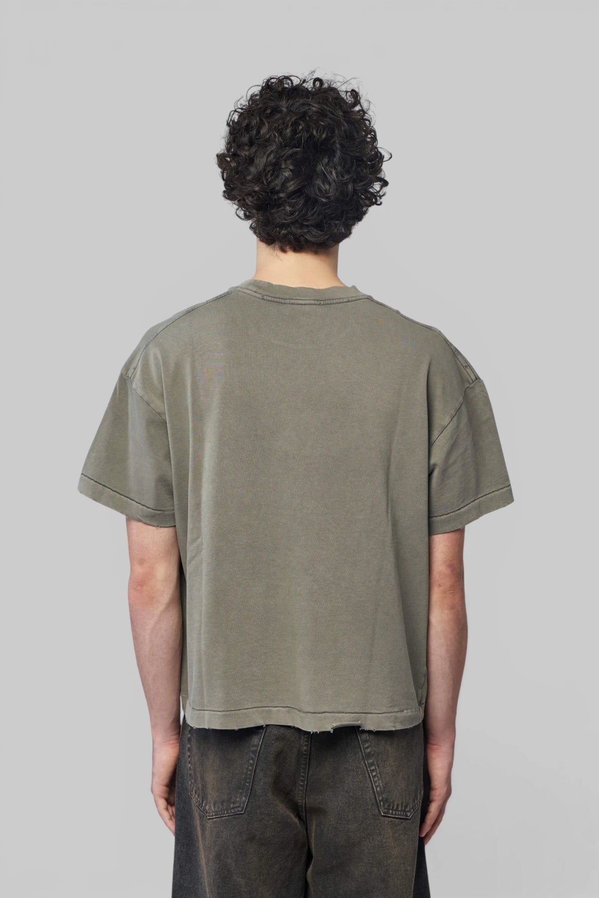 Askyurself - Stained Pocket T - LABELS