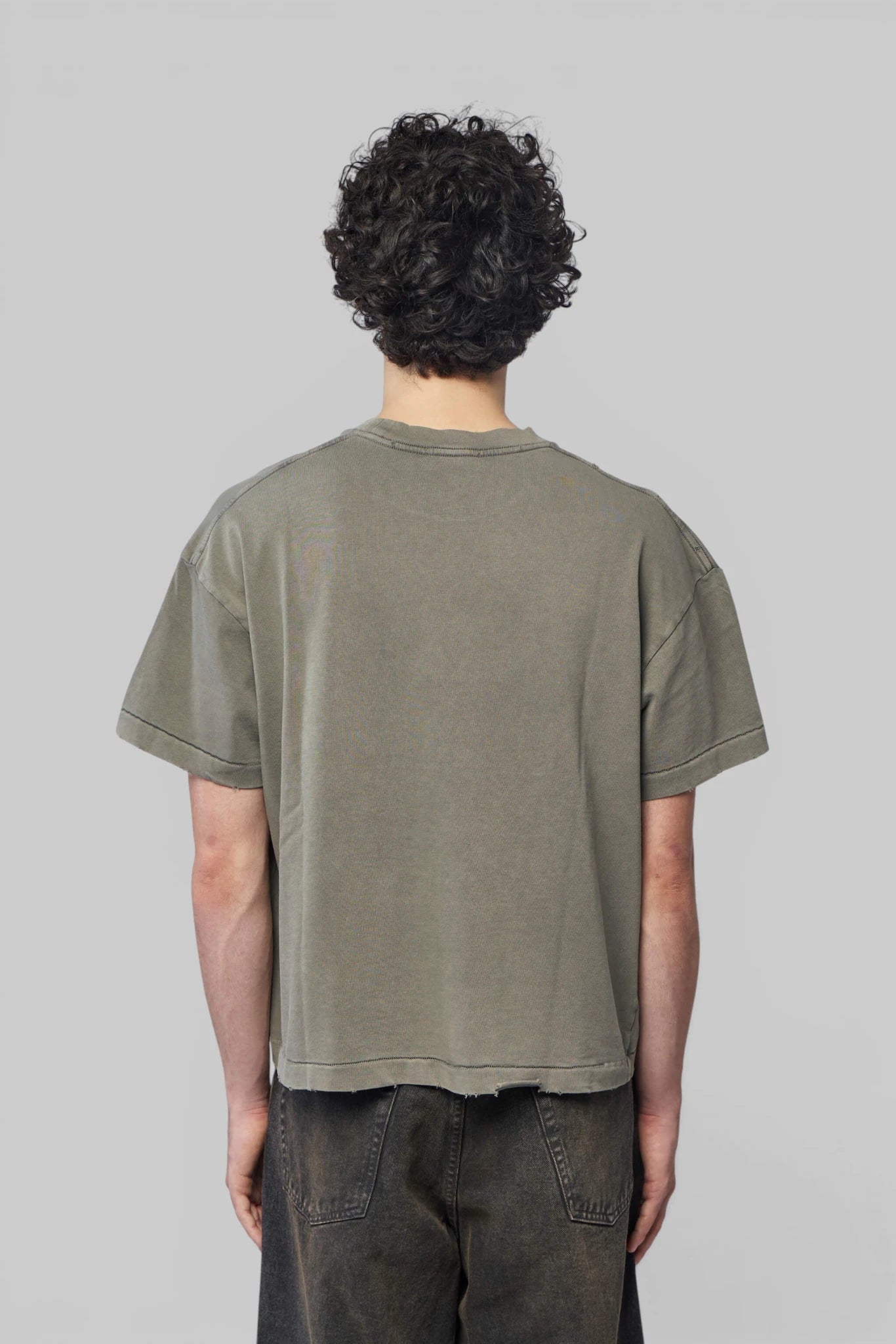 Askyurself - Stained Pocket T - LABELS