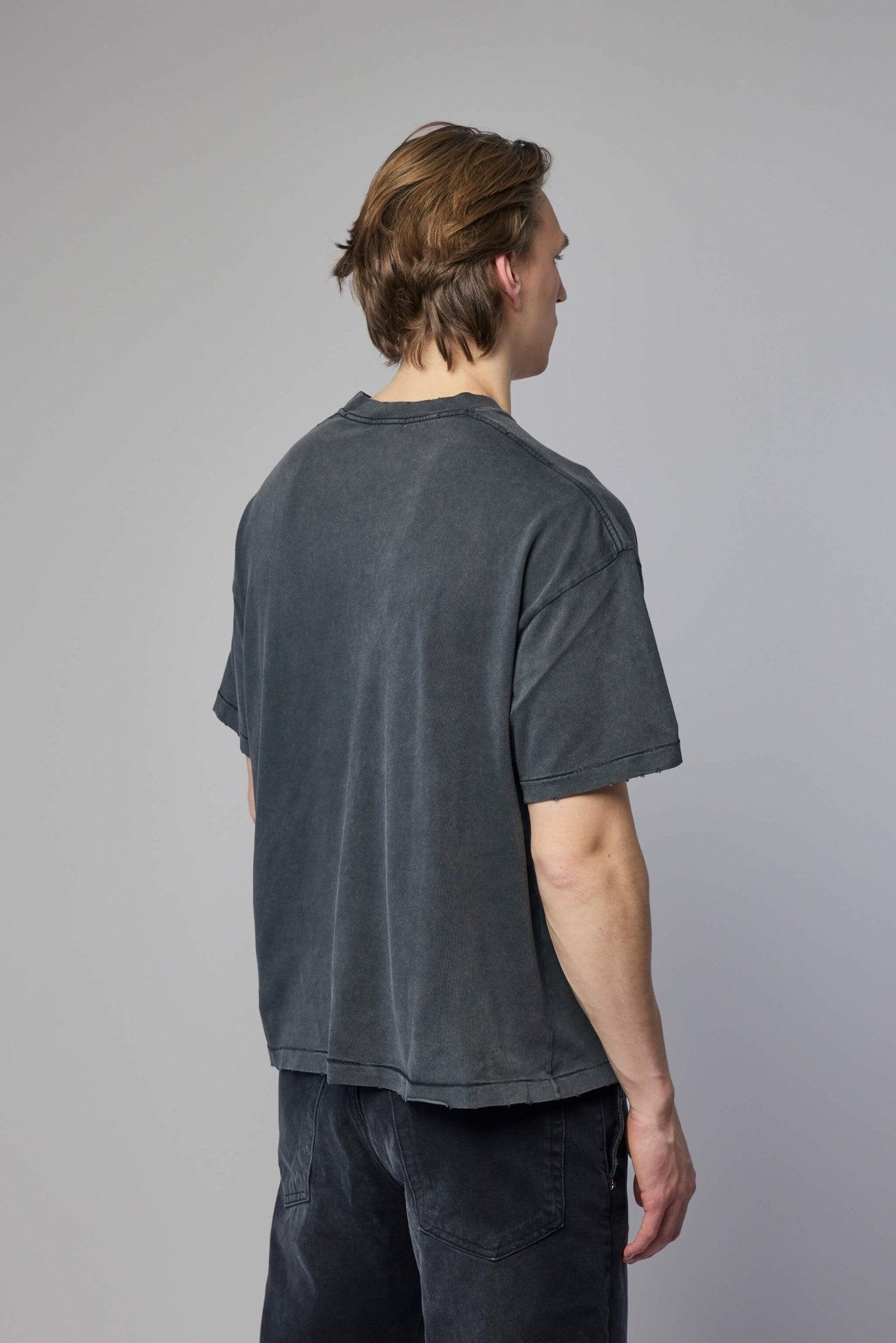 Askyurself T-Shirts - Stained Pocket Cropped Cotton Tee – LABELS