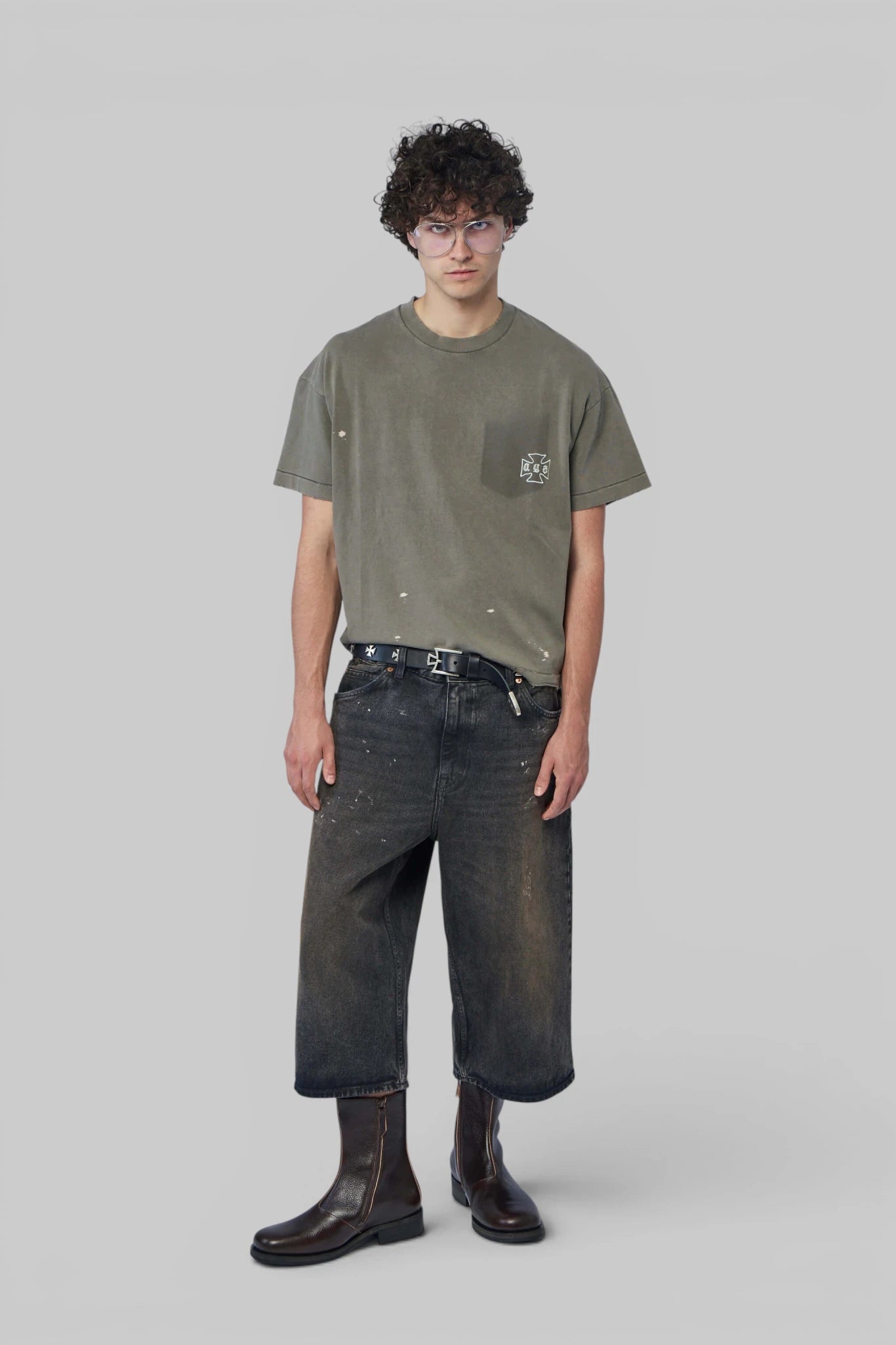 Askyurself - Stained Pocket T - LABELS