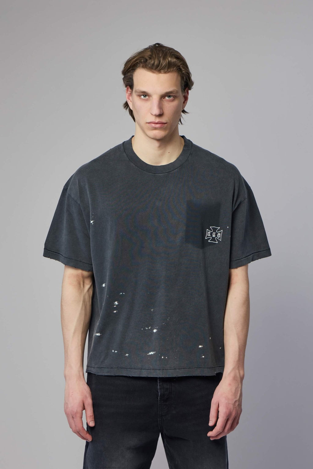Askyurself - Stained Pocket T - LABELS