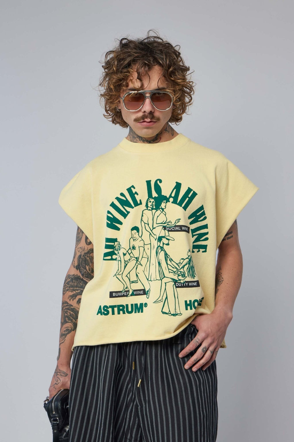 Astrum - Ah Wine Tee - LABELS