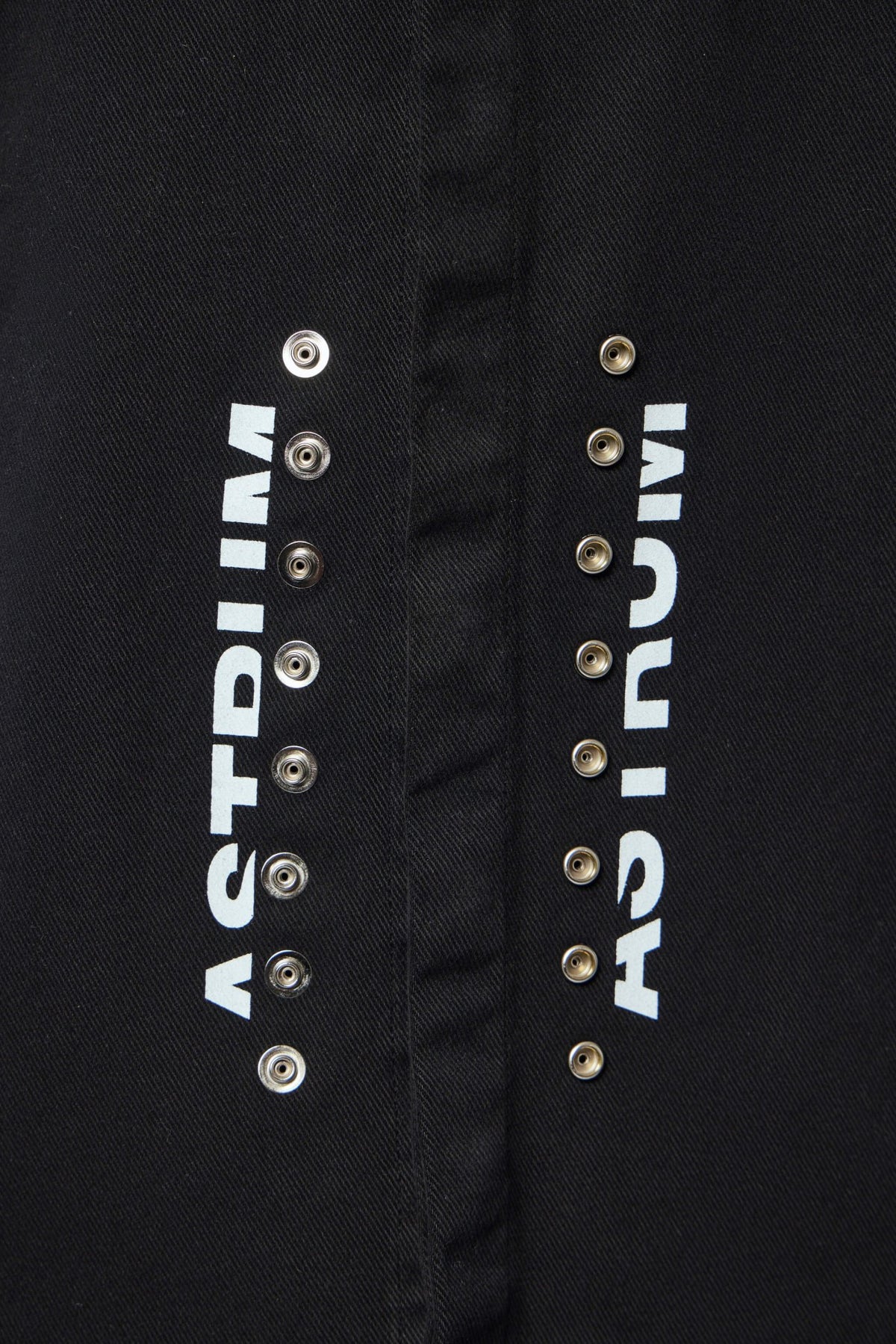 Back view of Astrum cotton shirt showing construction details