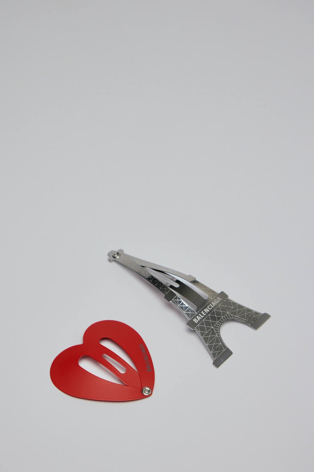 Balenciaga - Bazaar PAR HRT Snap Clip Set 2 - LABELS