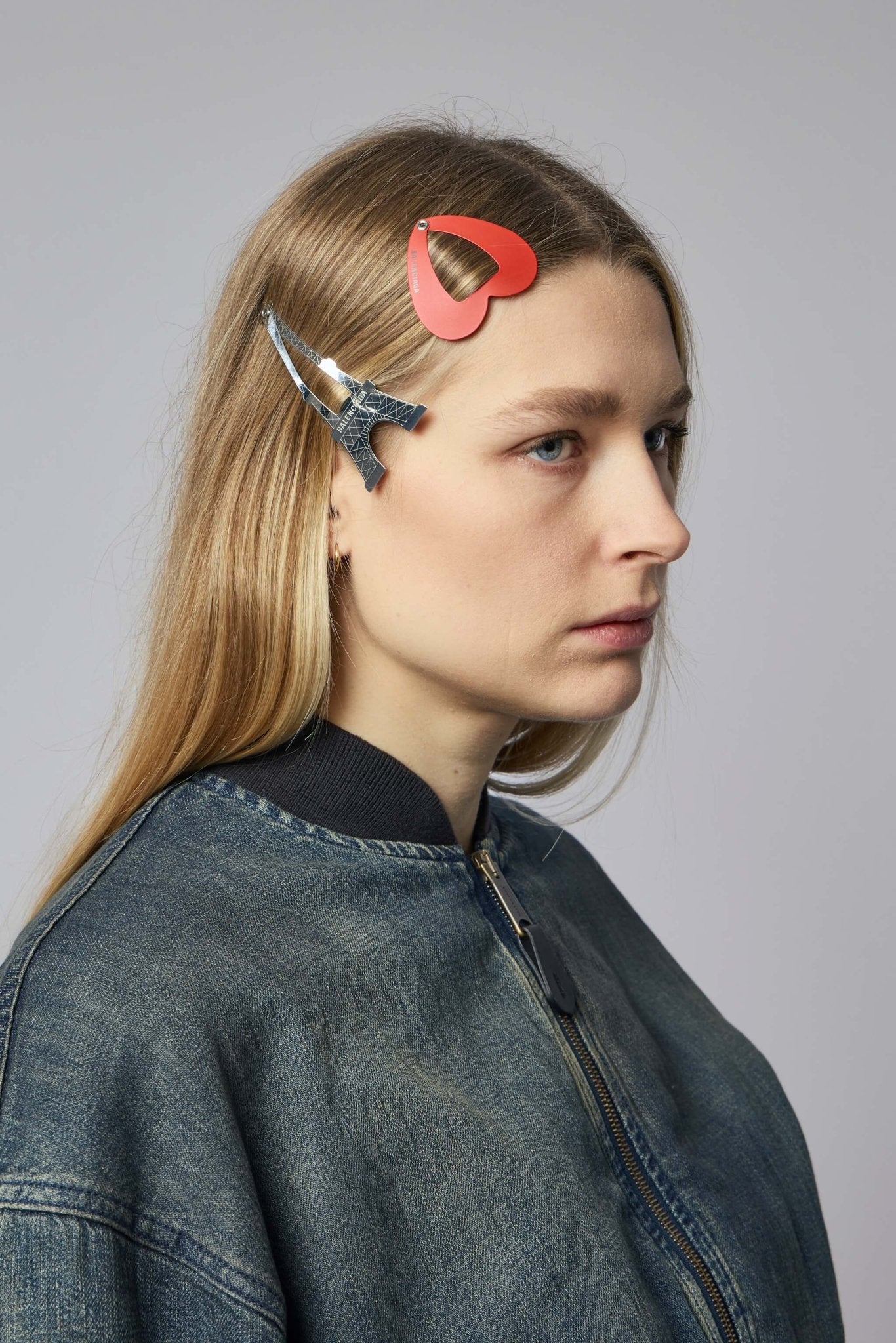 Balenciaga Bazaar PAR HRT Snap Clip Set 2 – LABELS