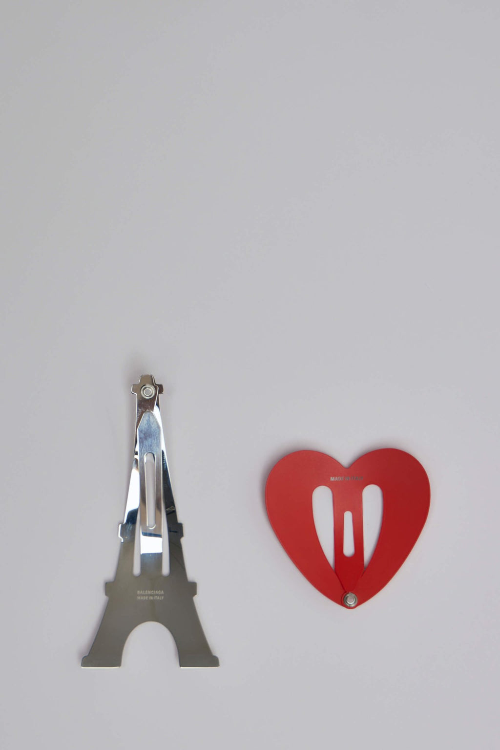 Balenciaga - Bazaar PAR HRT Snap Clip Set 2 - LABELS