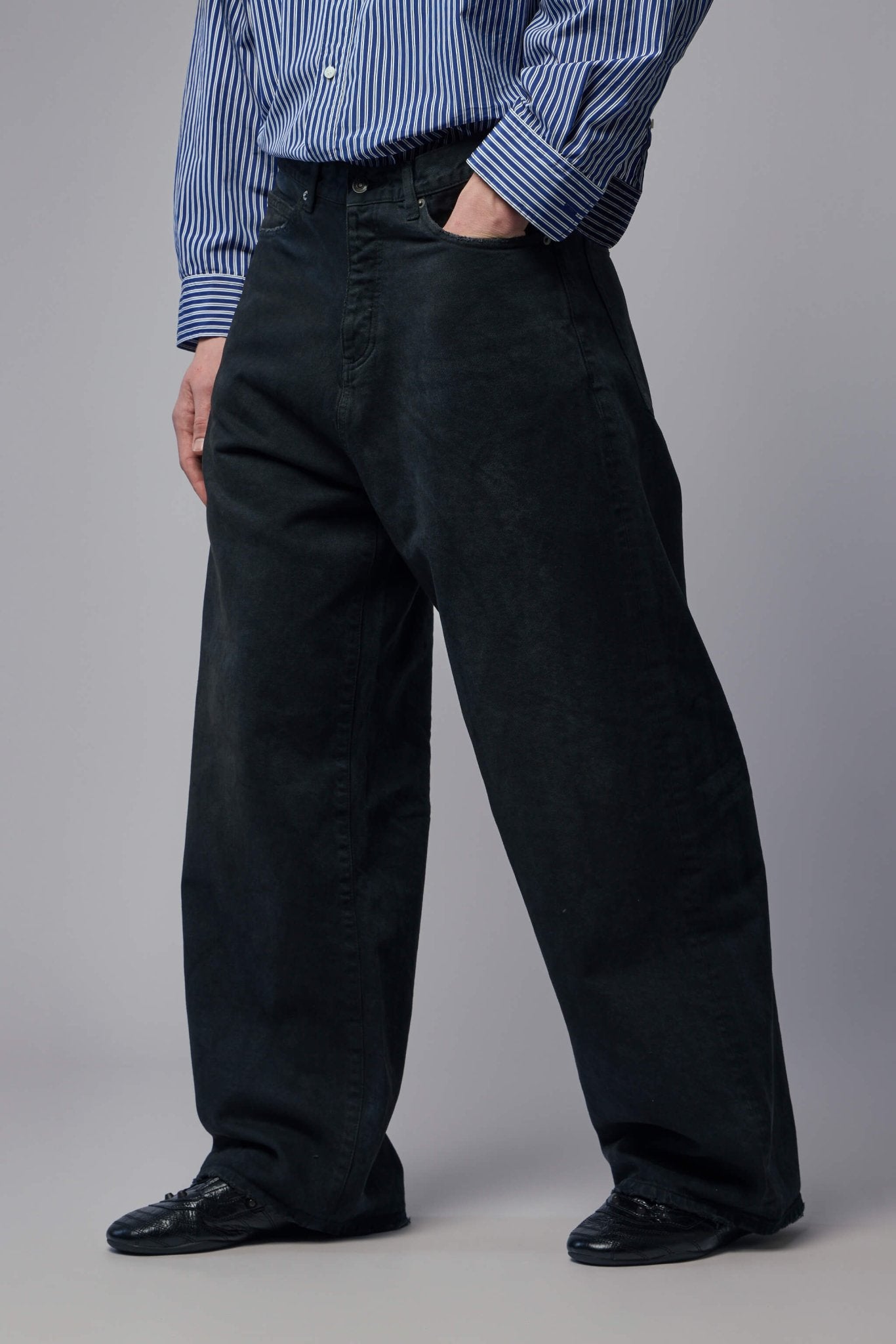 Balenciaga - Casual Pants Dark Brown/Black - LABELS