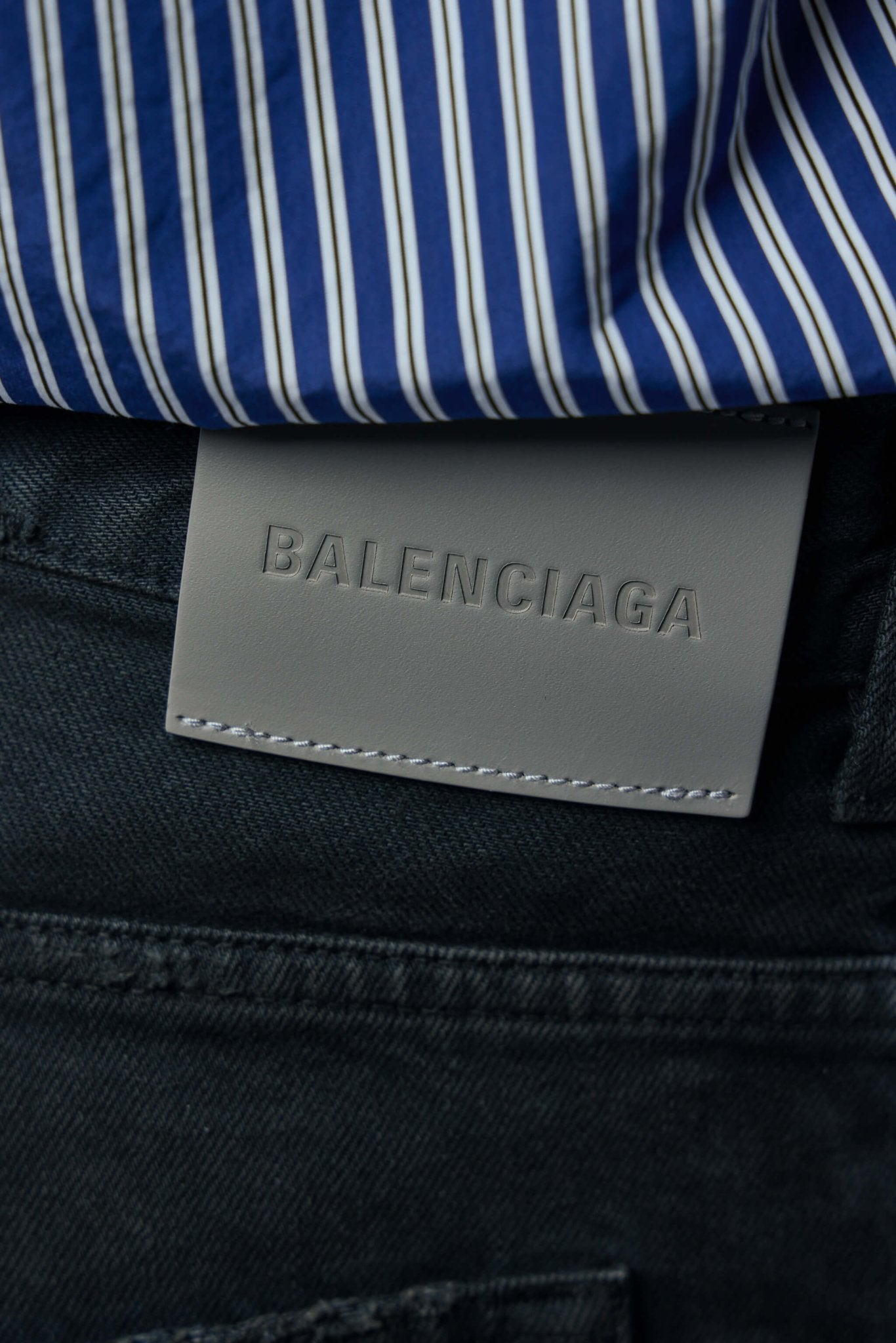 Balenciaga Straight Pants Dark Brown Cotton Casual – LABELS
