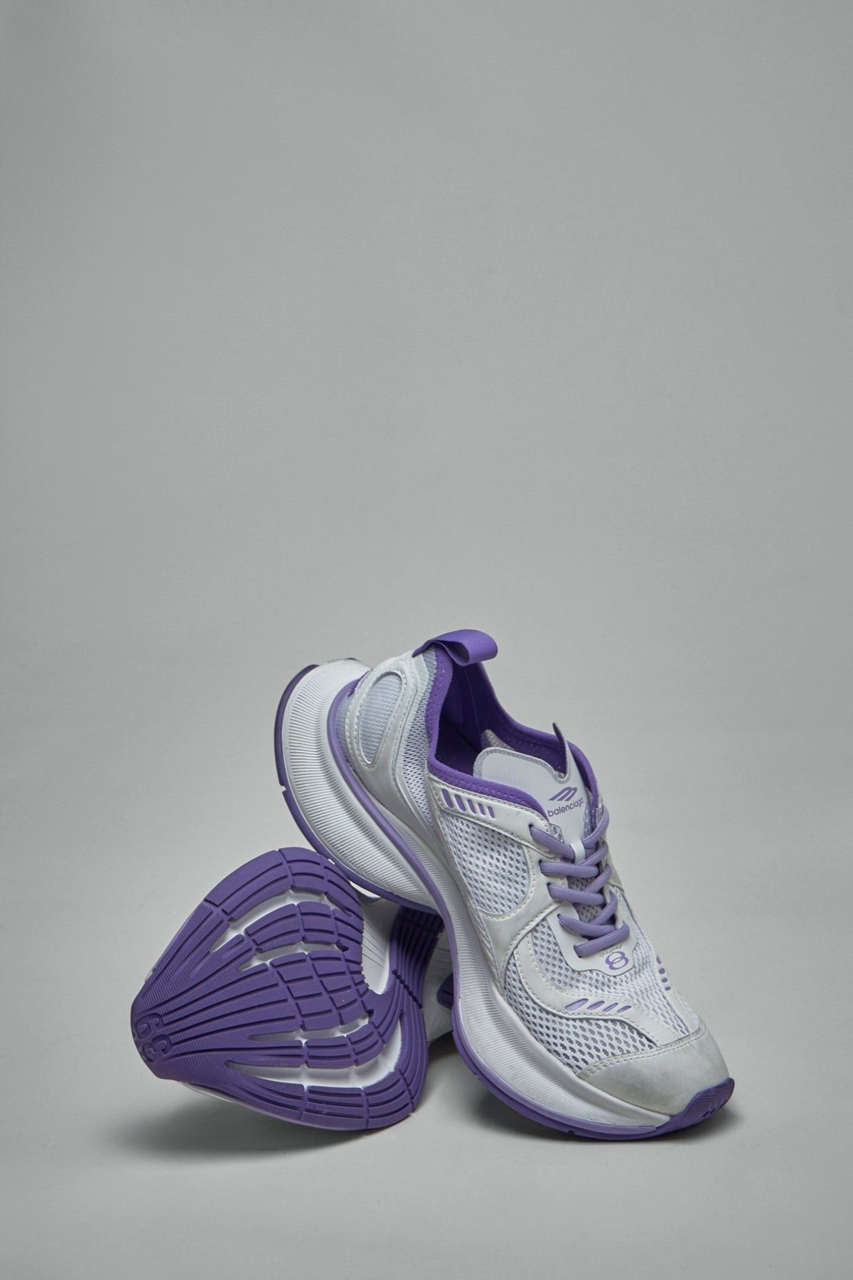 Balenciaga Circuit sneaker sole showing logo and construction details