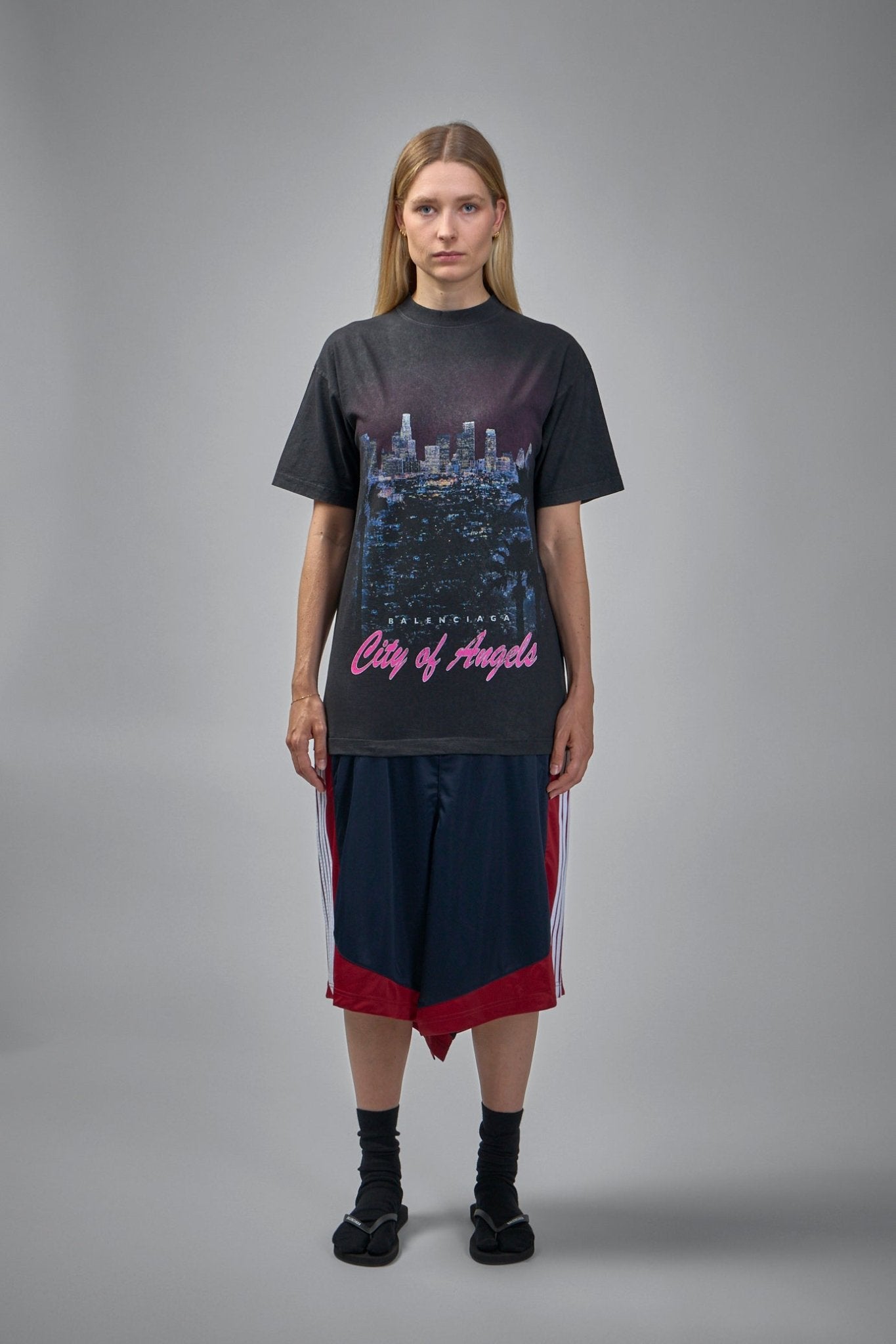 Balenciaga - City of Angels Patched Dress - LABELS