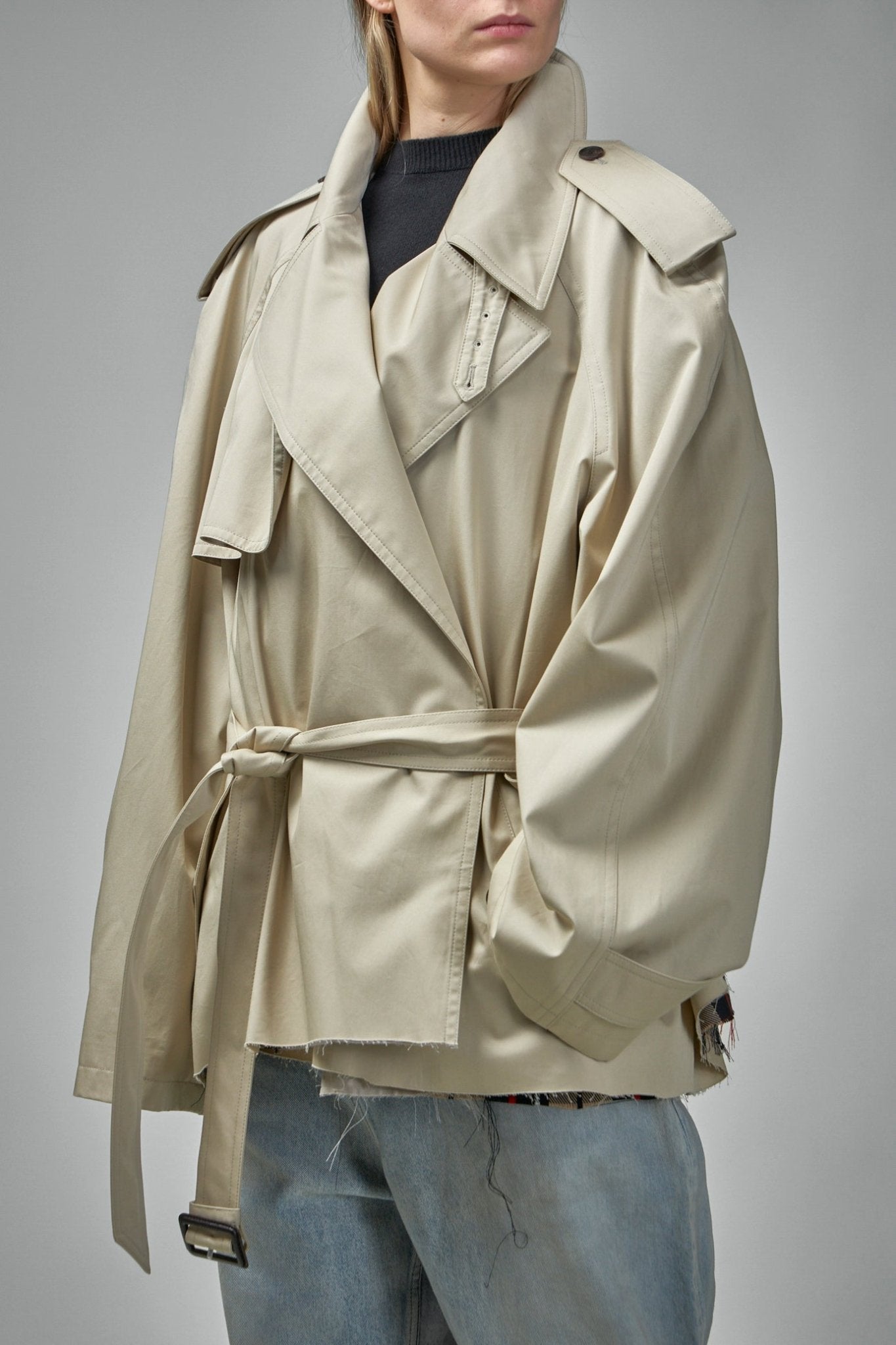 Balenciaga - Cropped Trench - LABELS