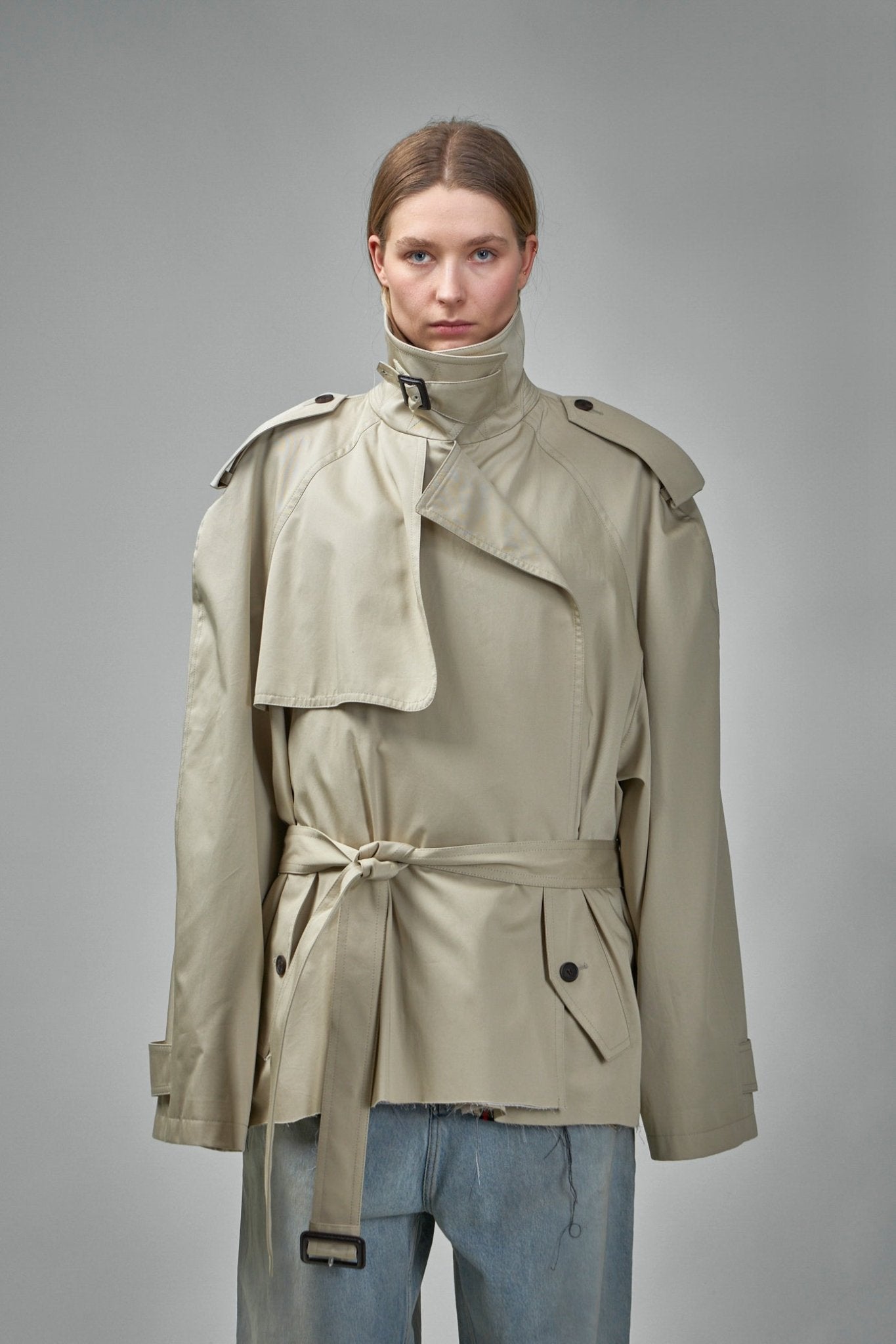 Balenciaga - Cropped Trench - LABELS