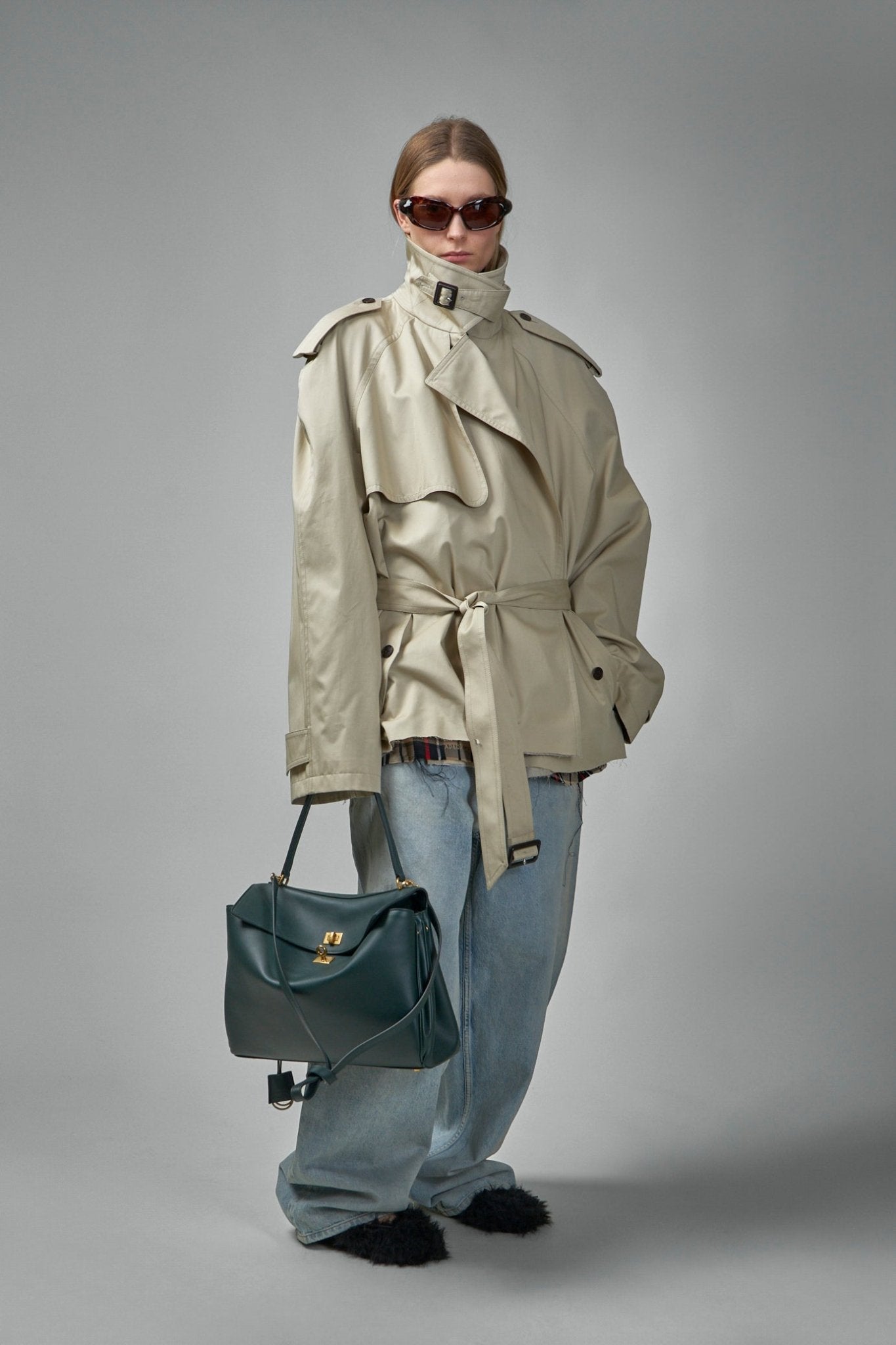 Balenciaga - Cropped Trench - LABELS