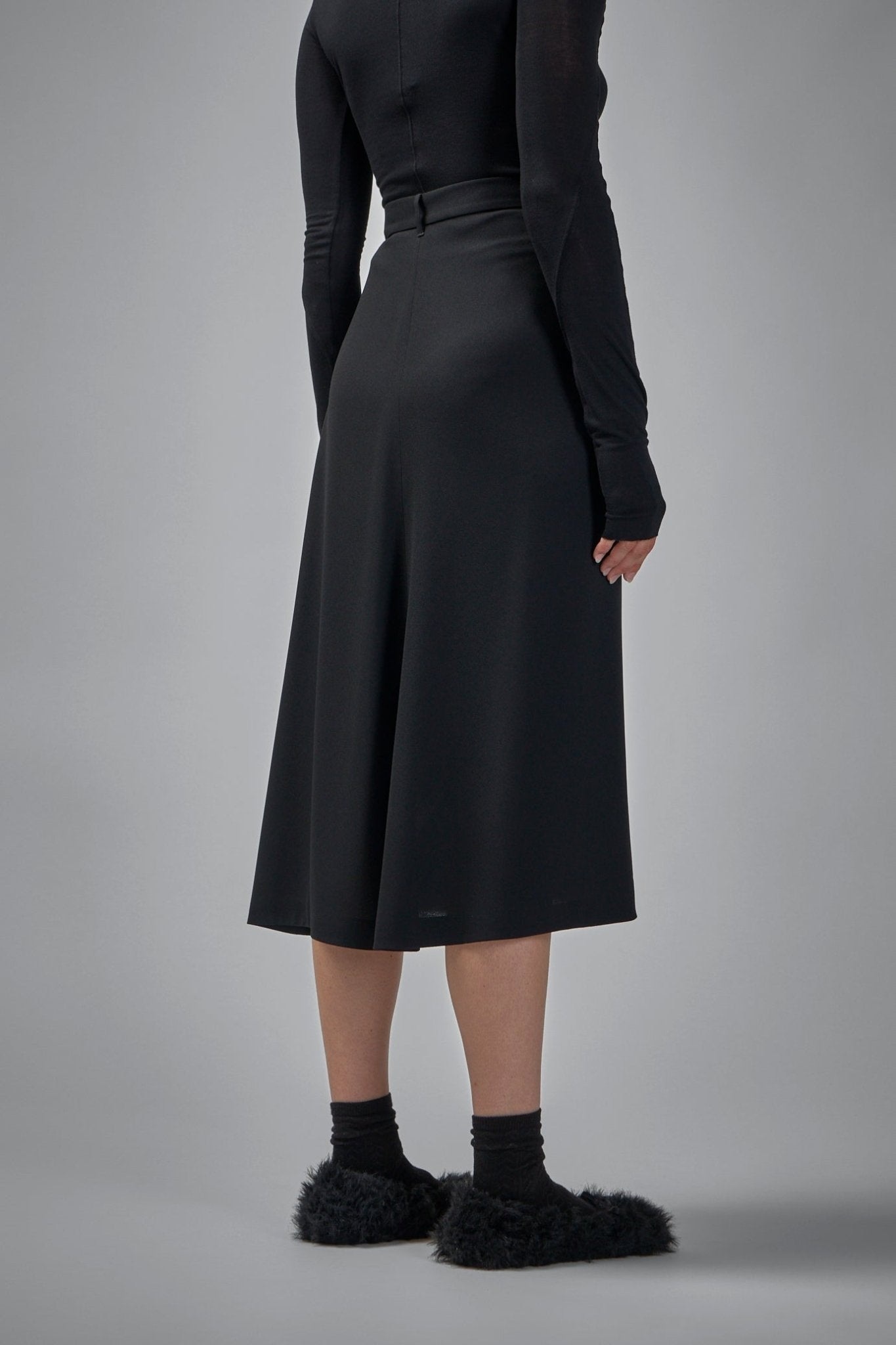 Balenciaga - Draped Tailored Skirt - LABELS