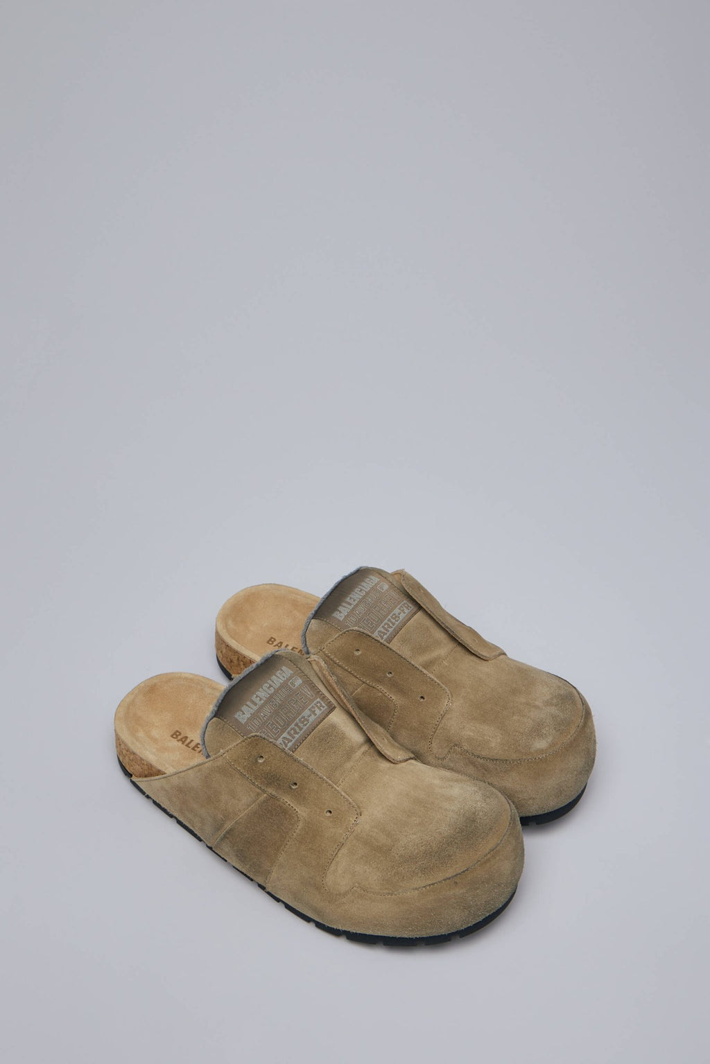 Balenciaga - Dumbo Mule Suede Flats - LABELS