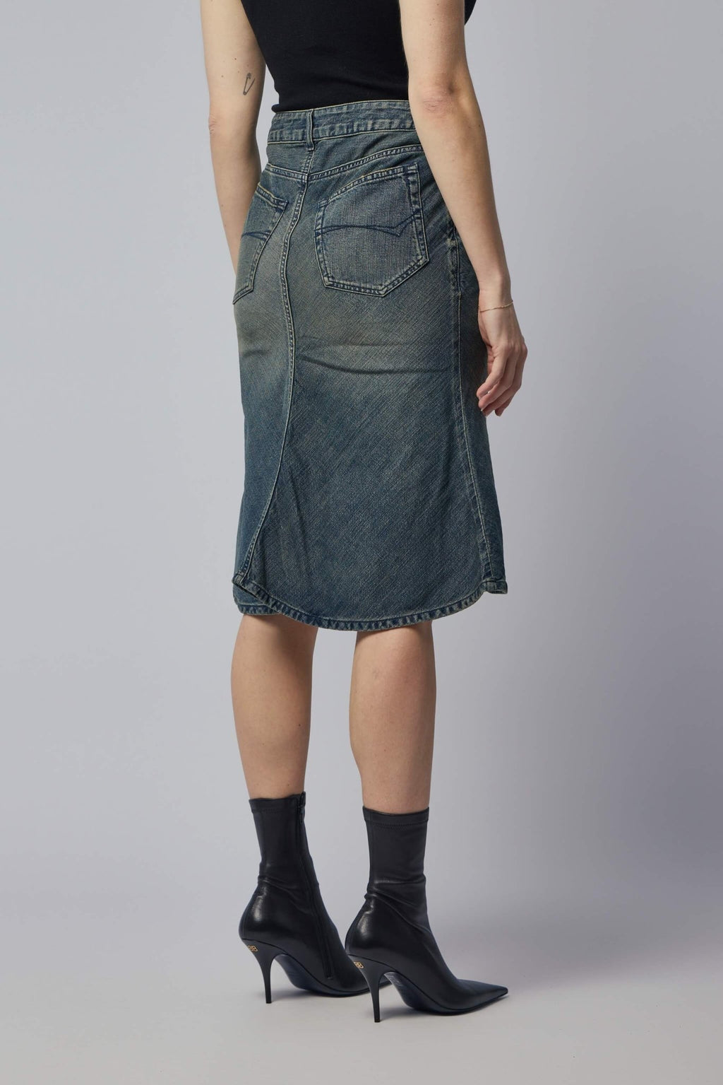 Balenciaga - Godet Midi Skirt - LABELS