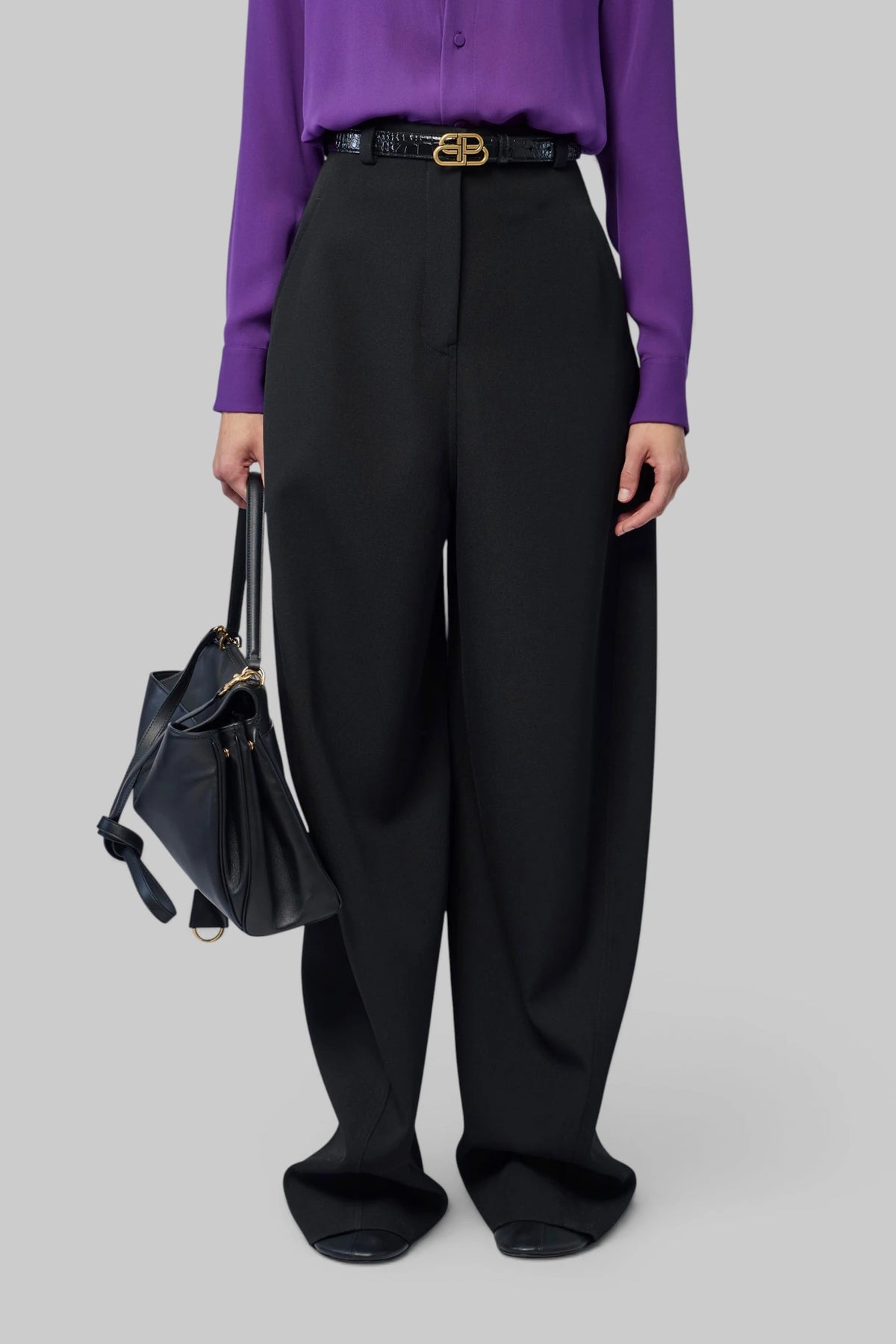 Balenciaga - High Waist Barrel Pants - LABELS