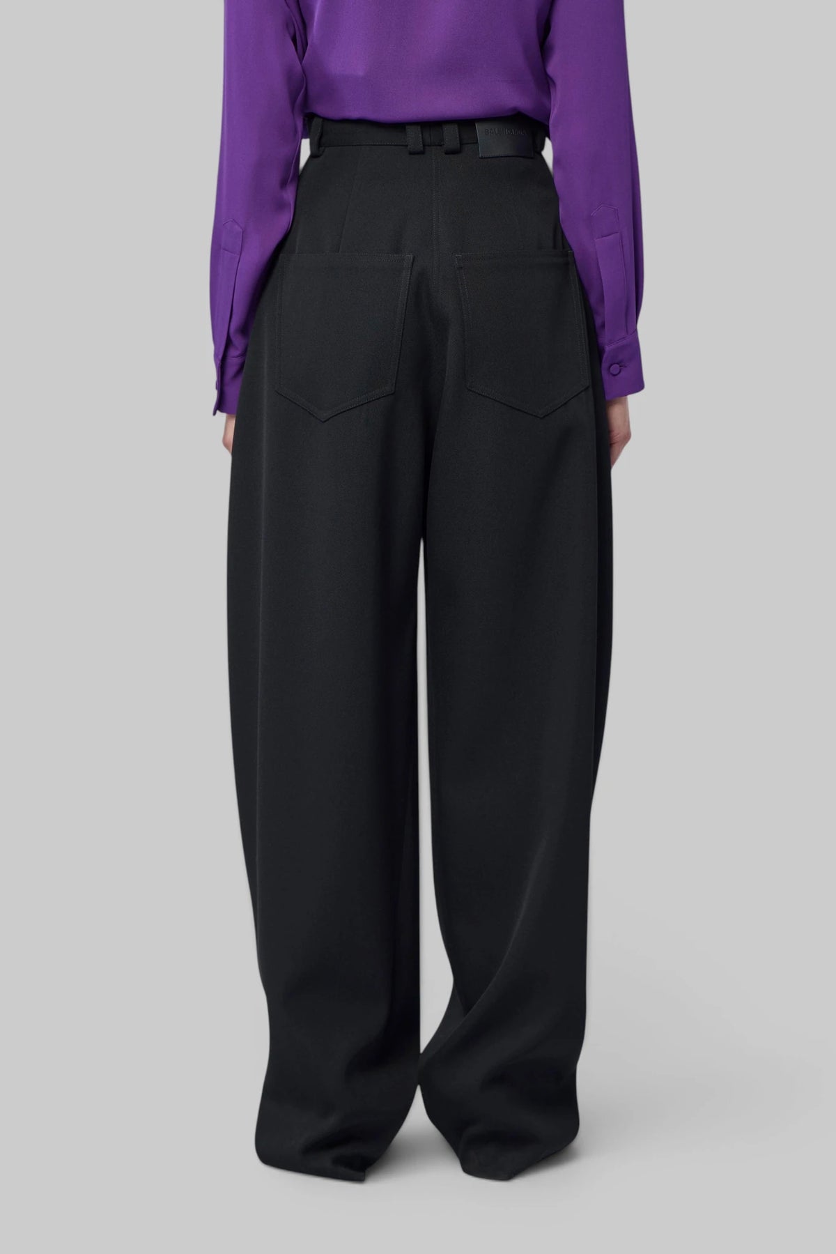 Balenciaga - High Waist Barrel Pants - LABELS