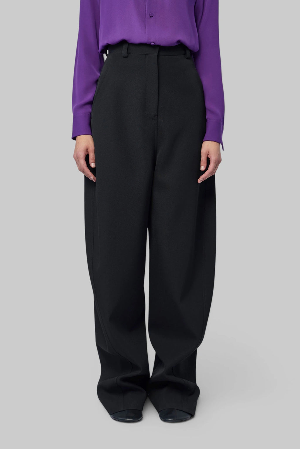 Balenciaga - High Waist Barrel Pants - LABELS