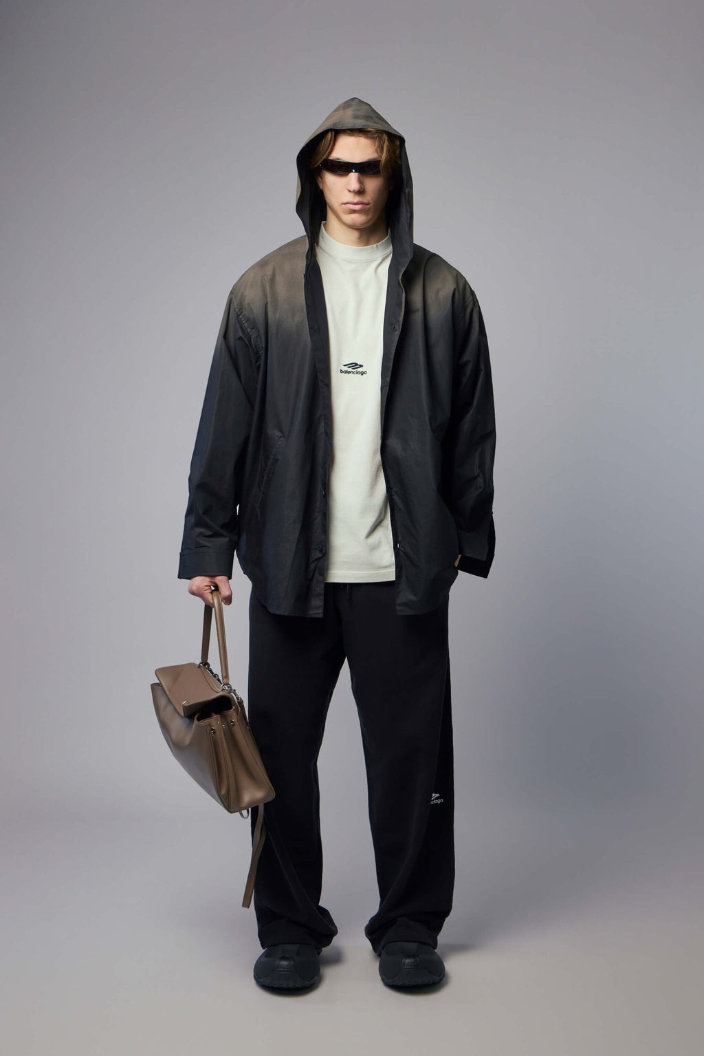 Balenciaga - Hooded Oversized Shirt - LABELS