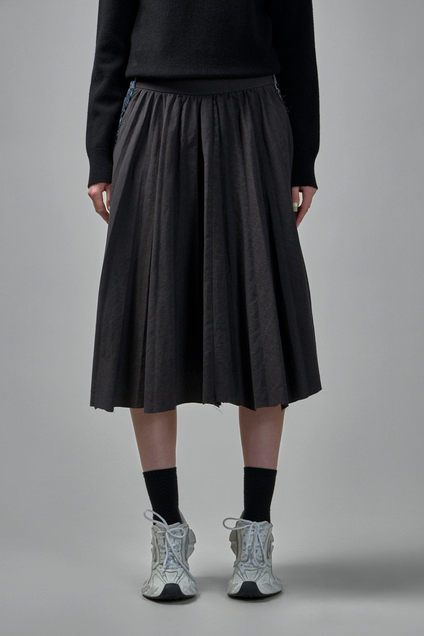 Balenciaga - Hybrid Pleated Skirt - LABELS