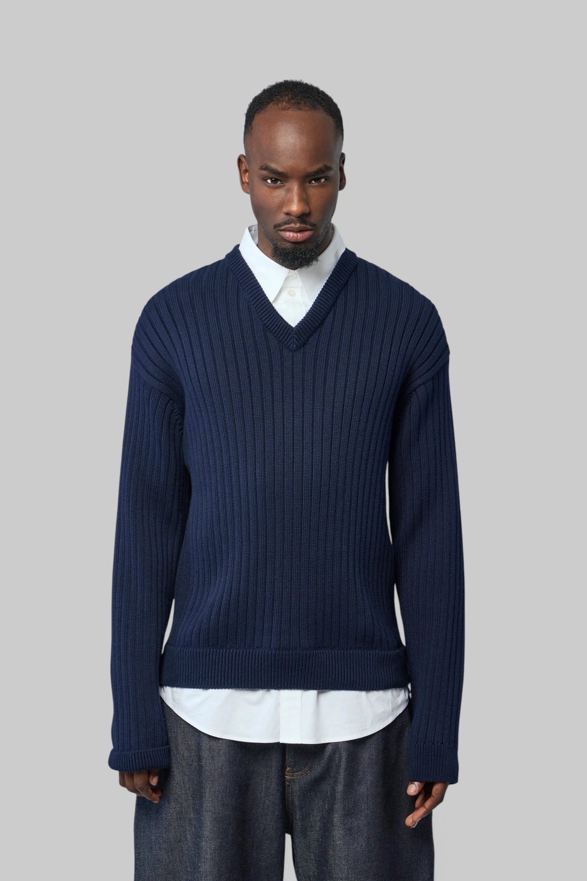 Balenciaga - Hybrid Shirt/knit Jumper - LABELS