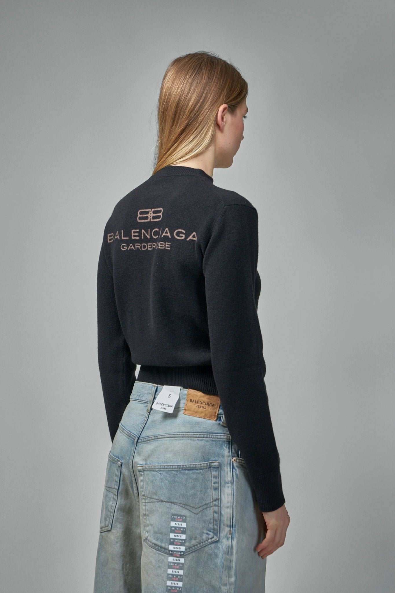 Balenciaga Knitwear - Knitted Crewneck Sweater – LABELS