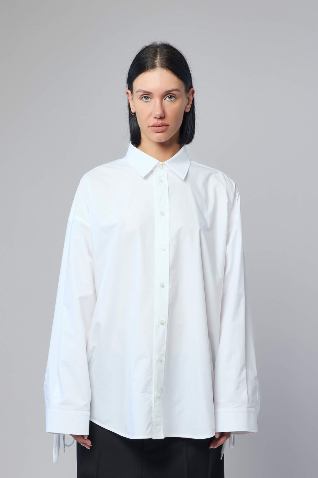 Balenciaga - Lace - up Shirt - LABELS