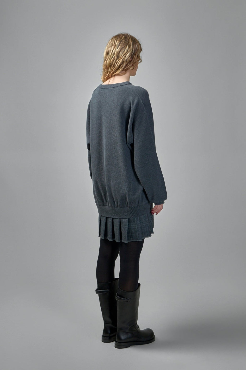 Balenciaga Knitwear Layered Sweater Dress – LABELS