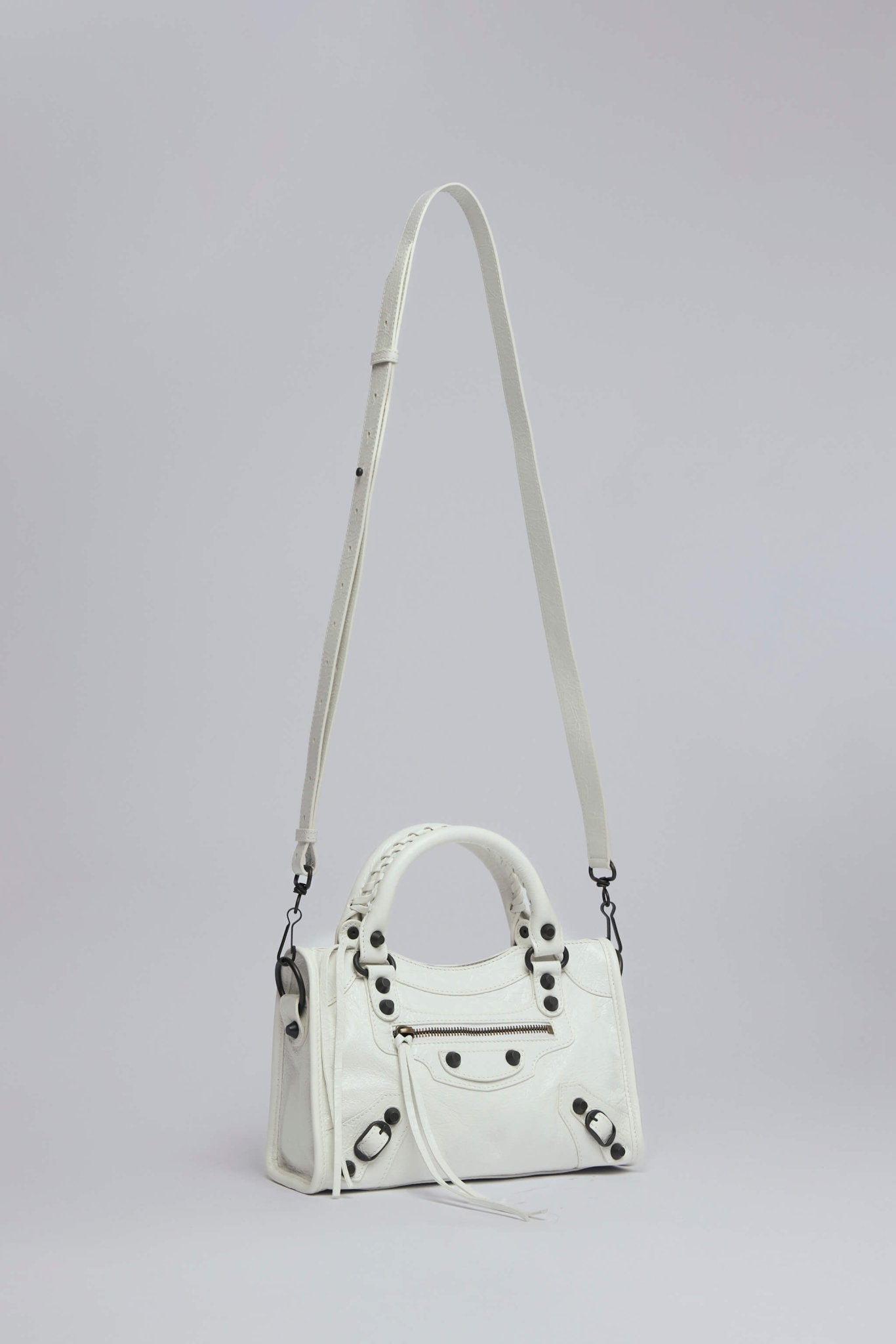 【新品・未使用】BALENCIAGA ミニパース 白色✕デザイン Balenciaga Shoulder Bags - Le City Mini Bag – LABELS