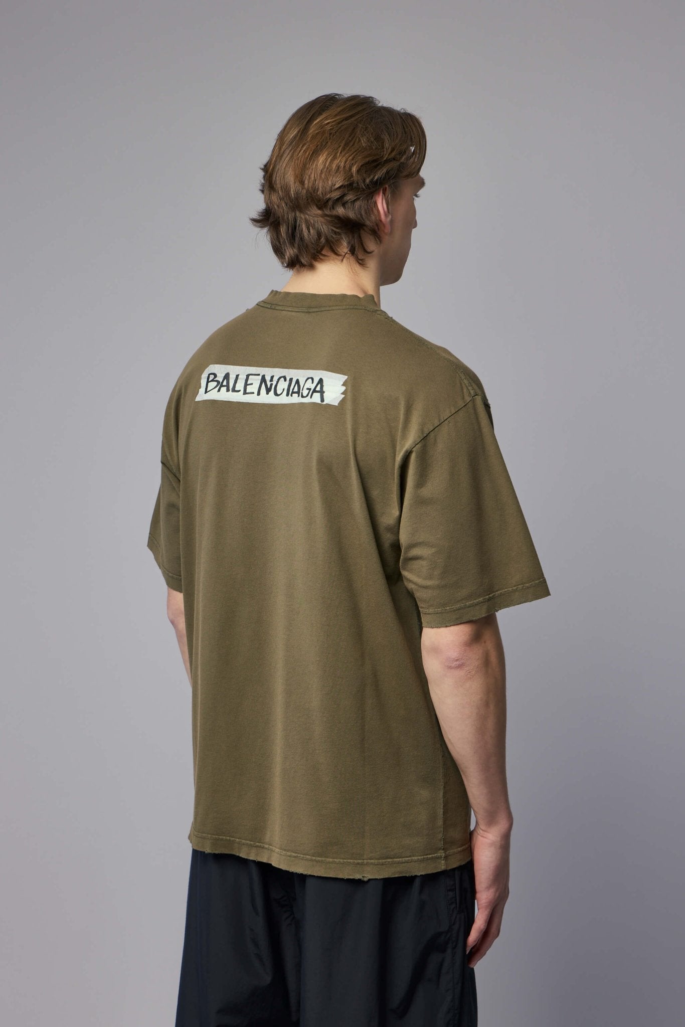 Balenciaga T-Shirts - Tape Type Medium Fit Cotton Tee – LABELS