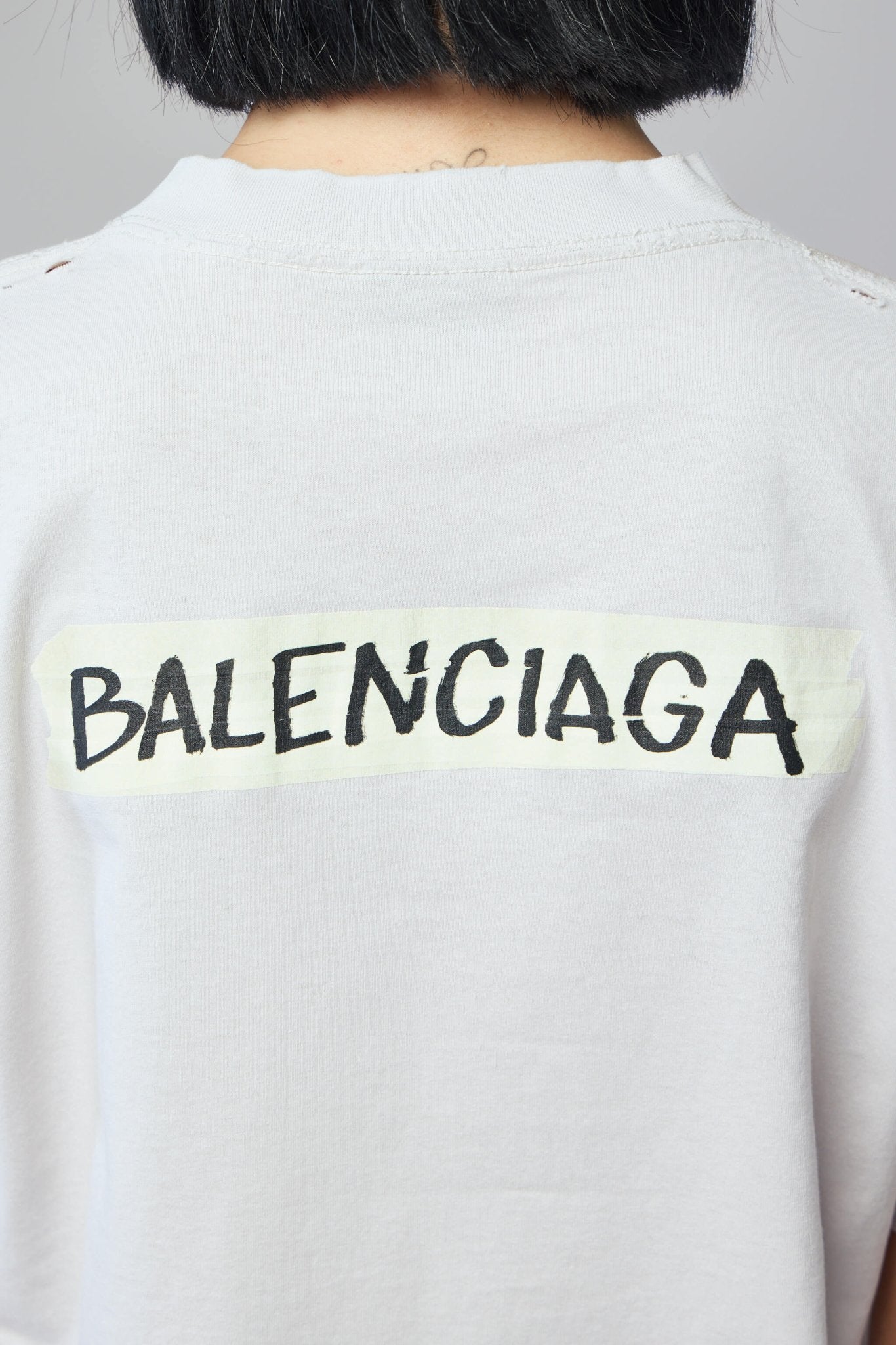 Balenciaga T-Shirts - Medium Fit Cotton Logo Tee – LABELS