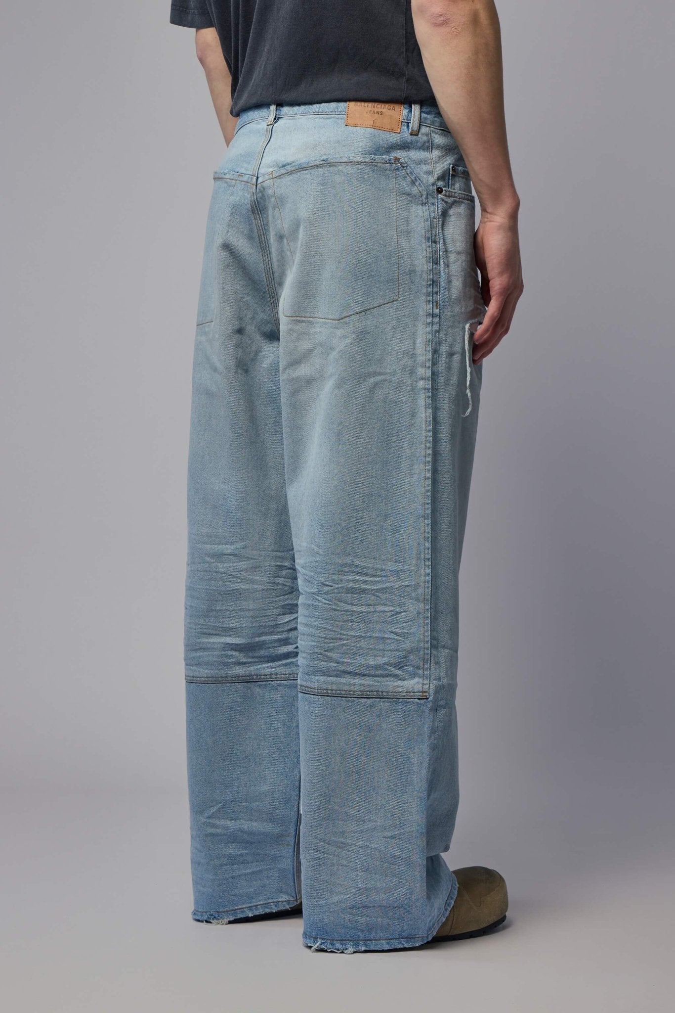 Balenciaga Wide-Leg Jeans - Minimal Baggy Pants – LABELS