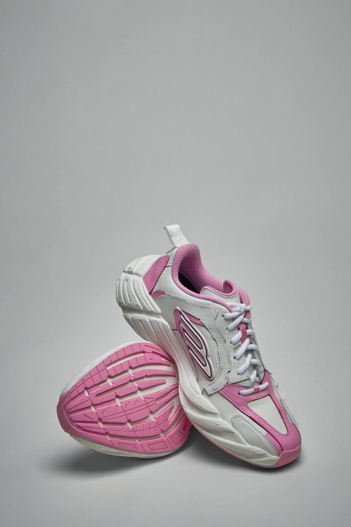 Full view of Balenciaga Monday Shoe displaying sporty modern design