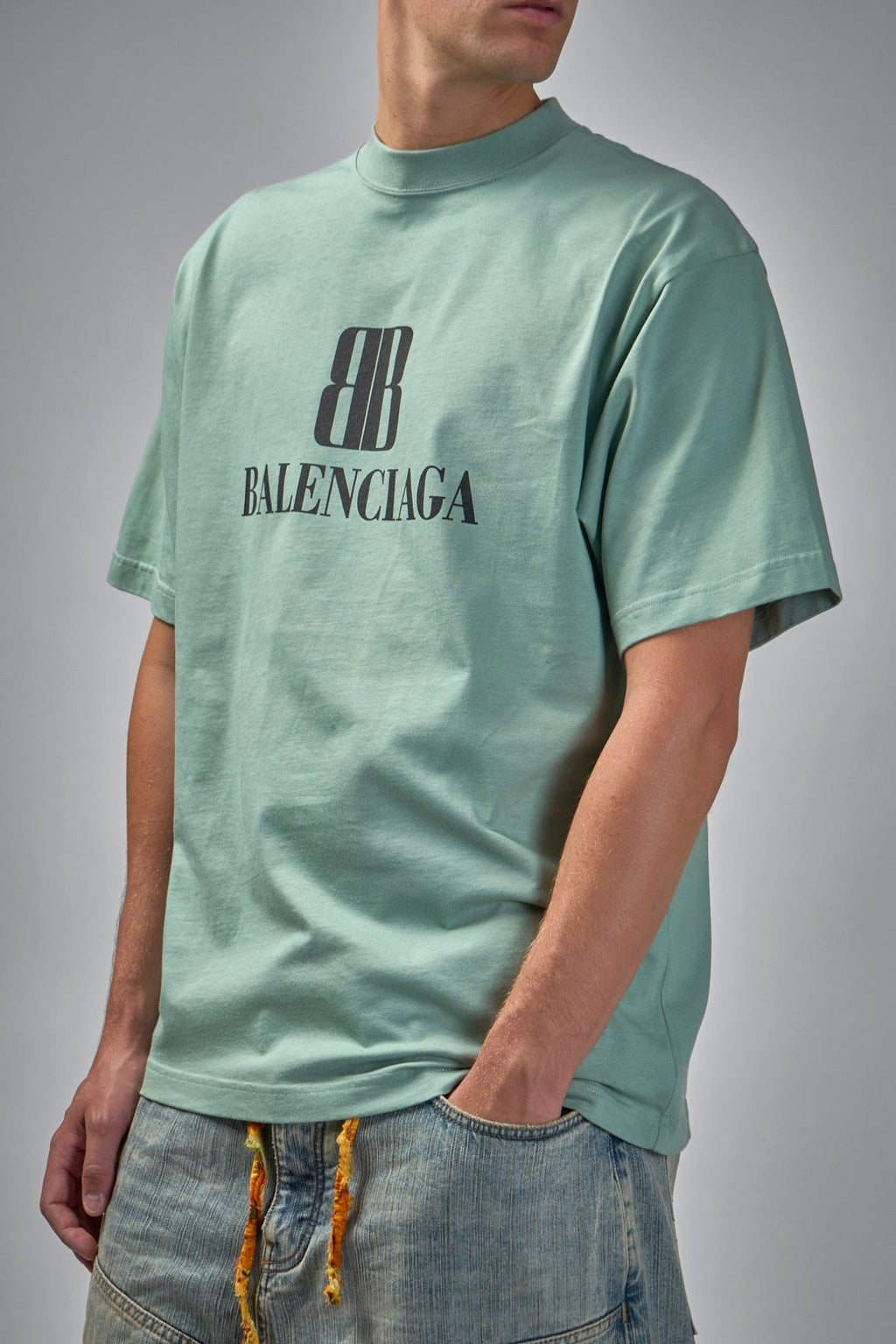 Balenciaga - Nano BB T-shirt Medium Fit - LABELS