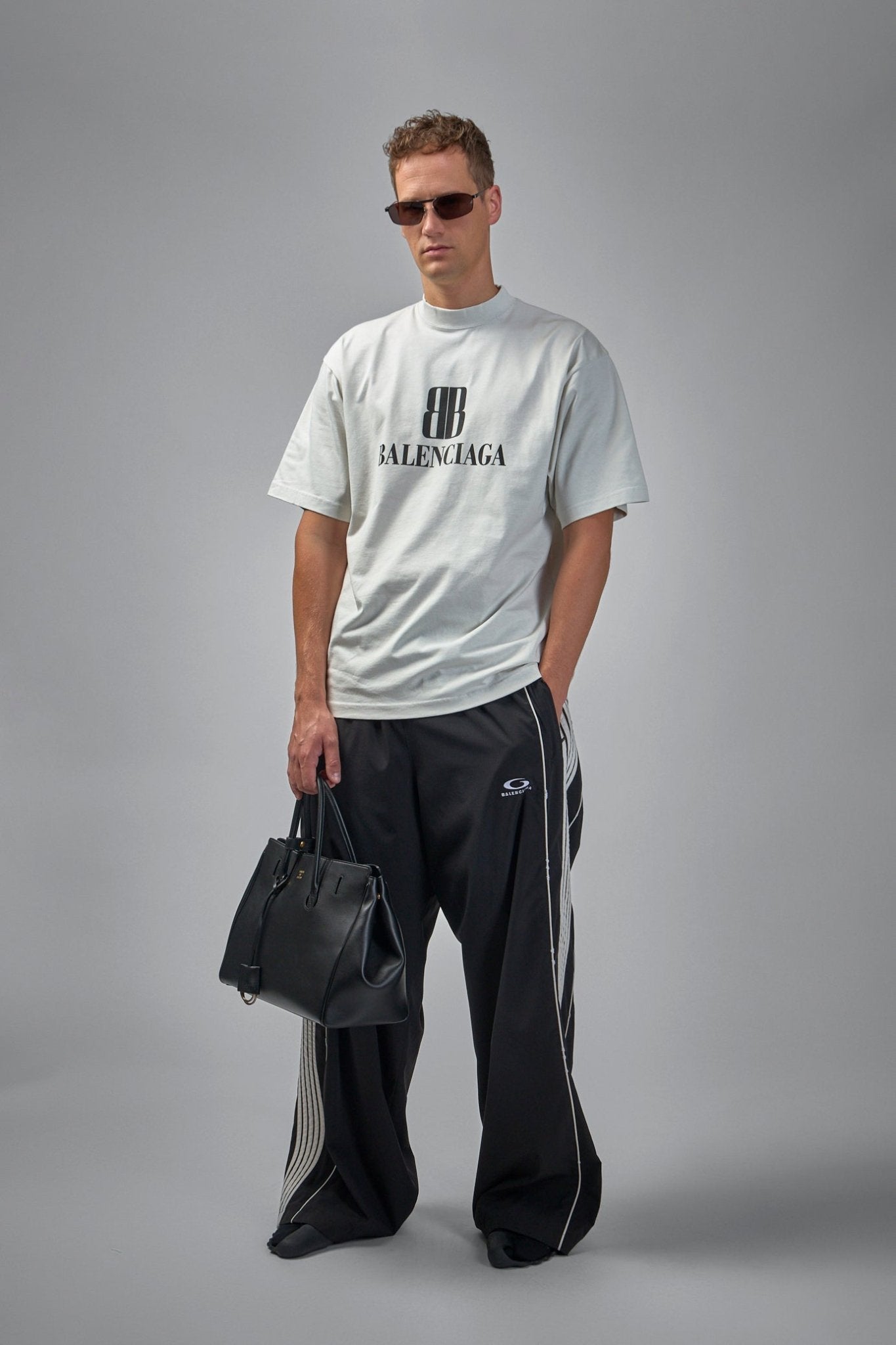 Balenciaga - Nano BB T-shirt Medium Fit - LABELS