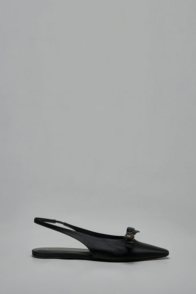 Nano Bow Sling Slingback Flat