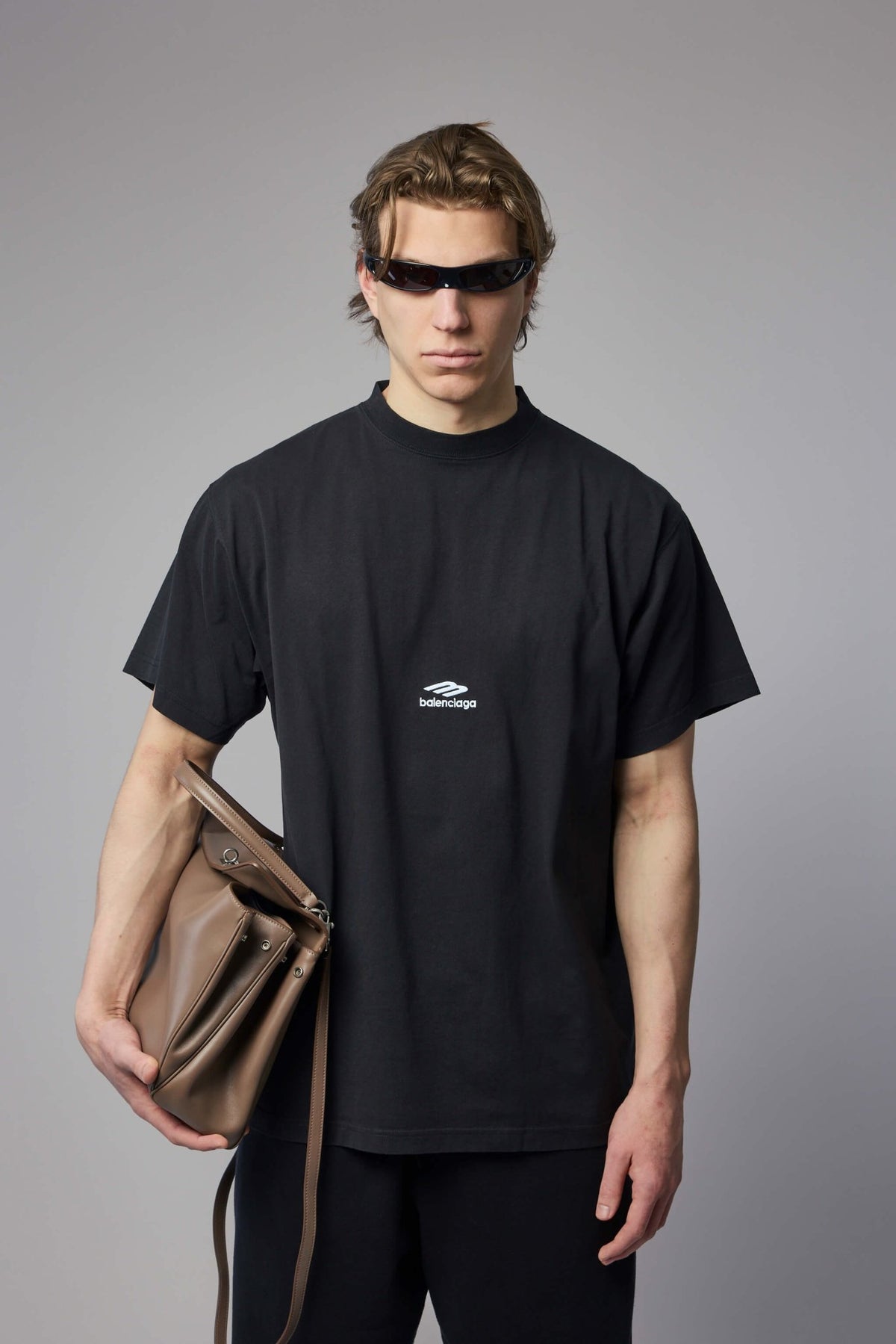 Balenciaga T-Shirts - Oversized Logo Cotton Tee – LABELS